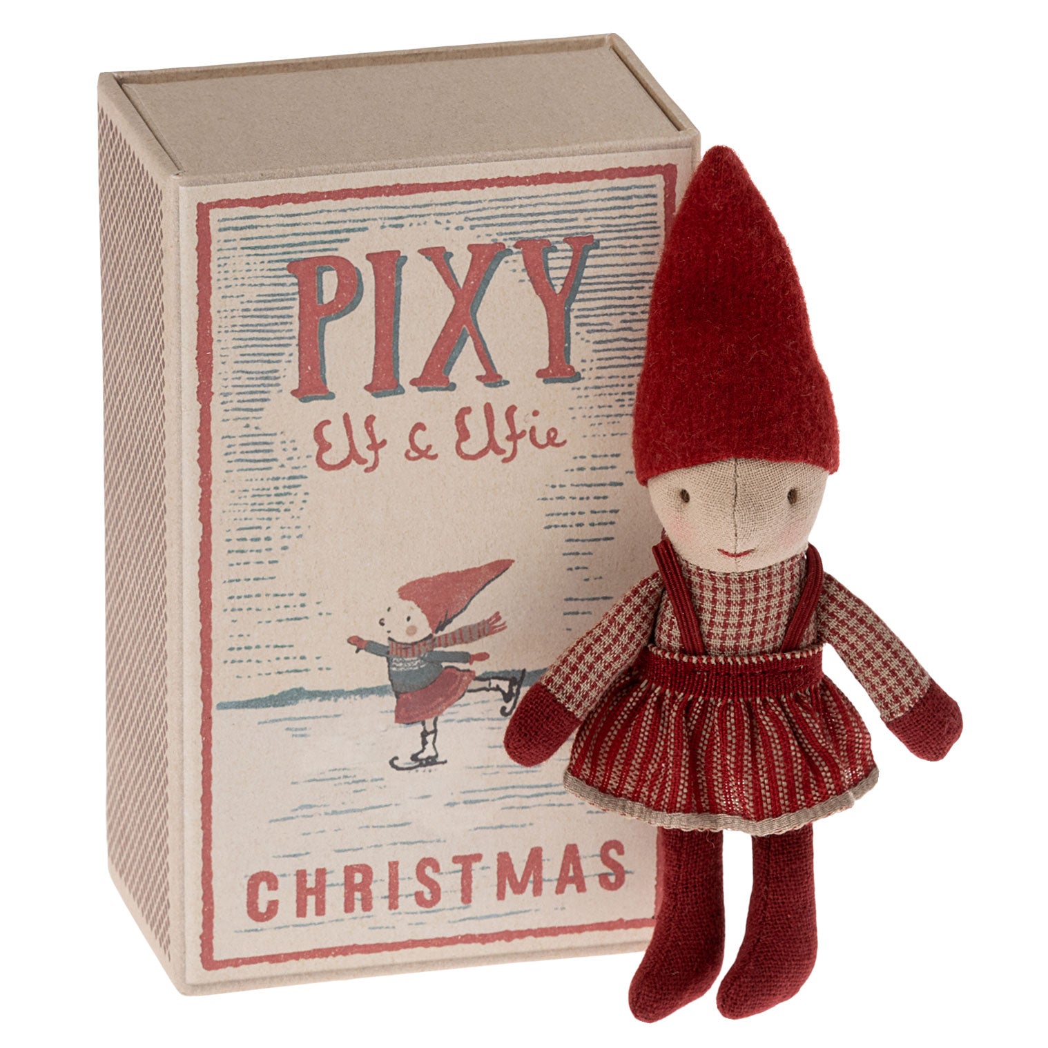 Maileg collectible Pixy Elfie for Christmas at Bonjour Baby Baskets