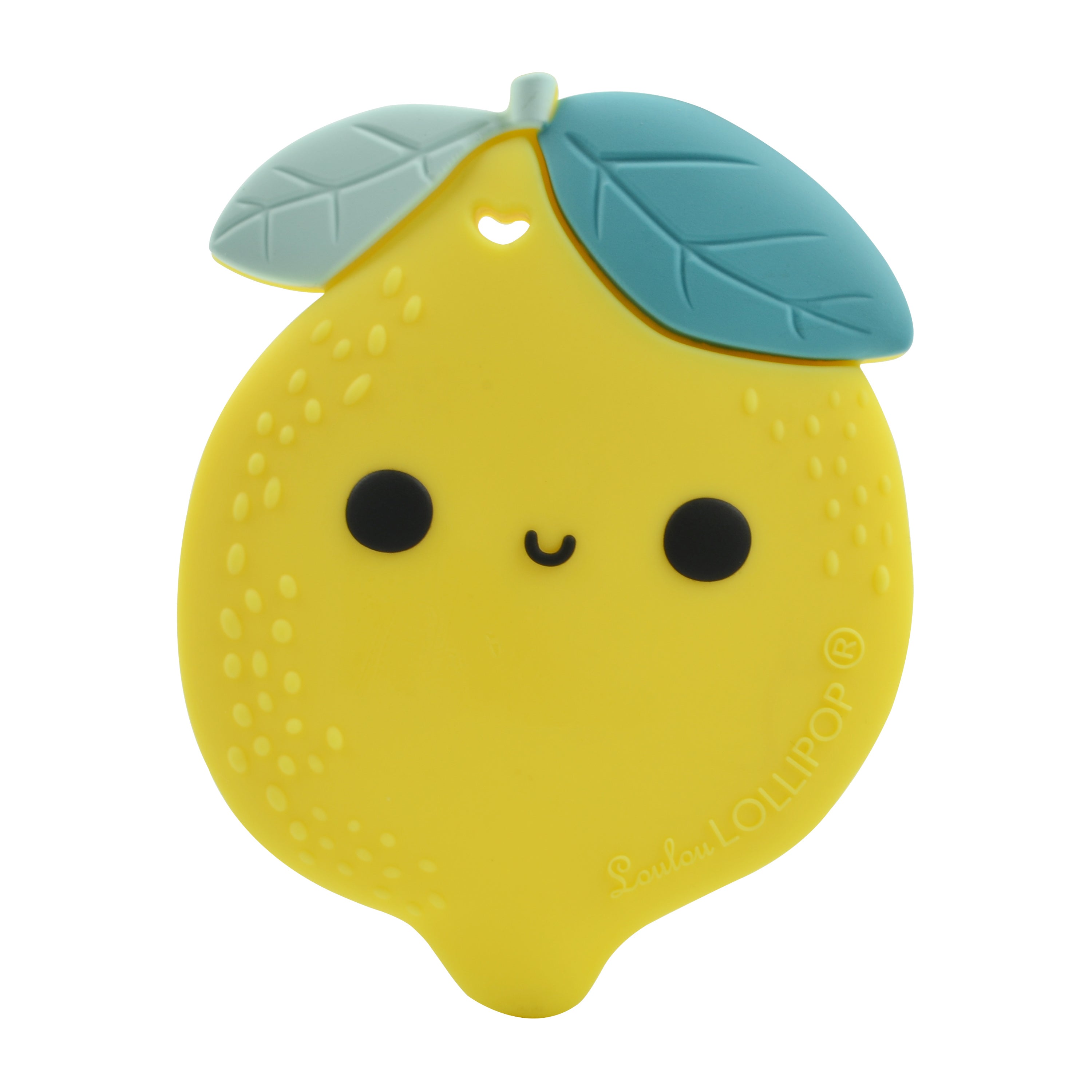 Lemon Silicone Baby Teether by Lou Lou Lollipop