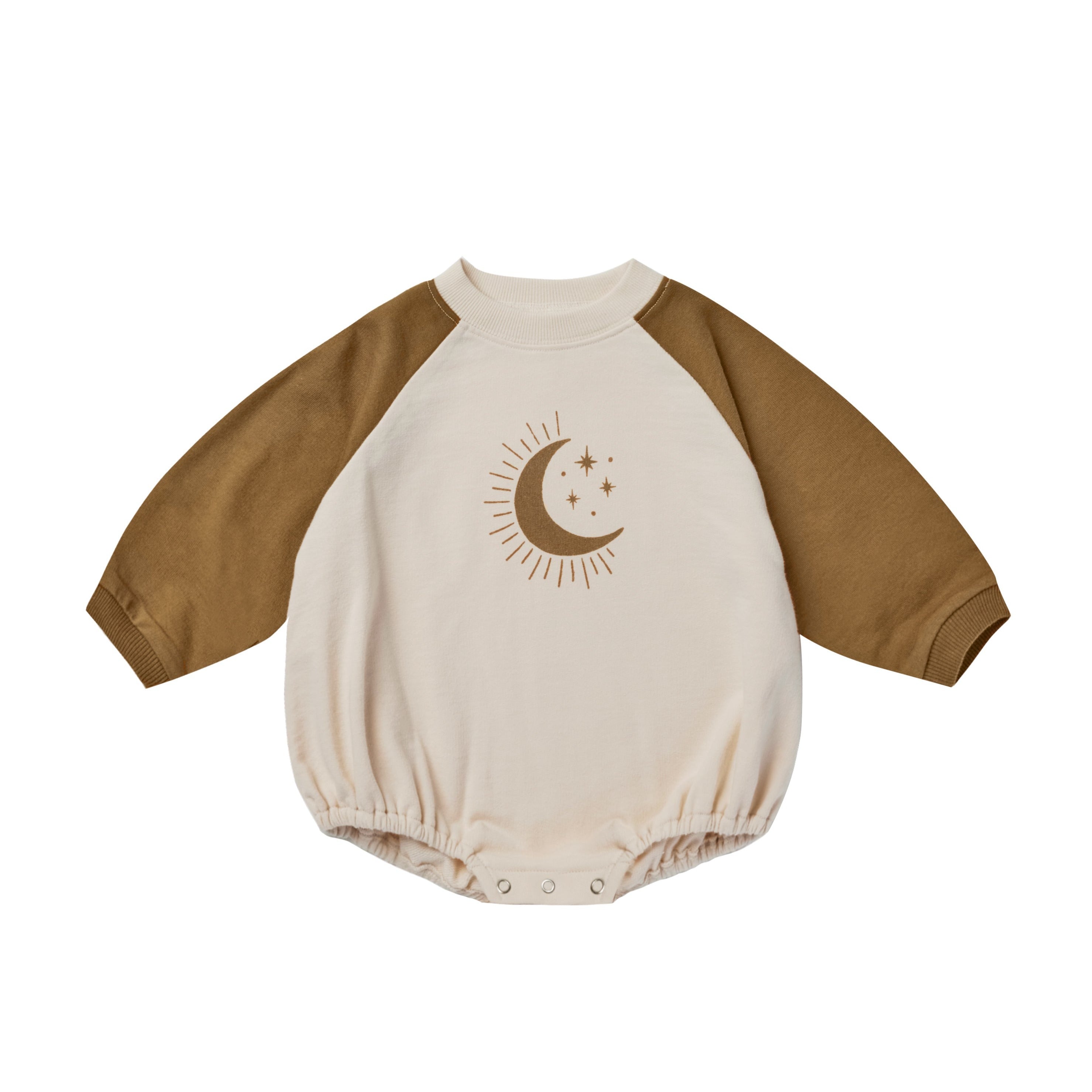 Rylee and Cru Moonlight romper and knitted hat at Bonjour Baby Baskets