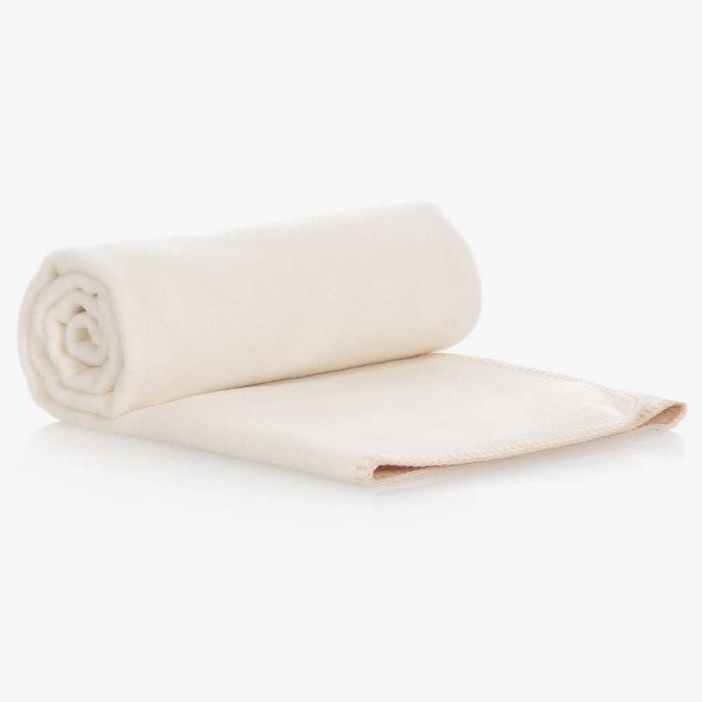 Luxurious Organic Raw Cotton Baby Blanket by Naturapura at Bonjour Baby Baskets