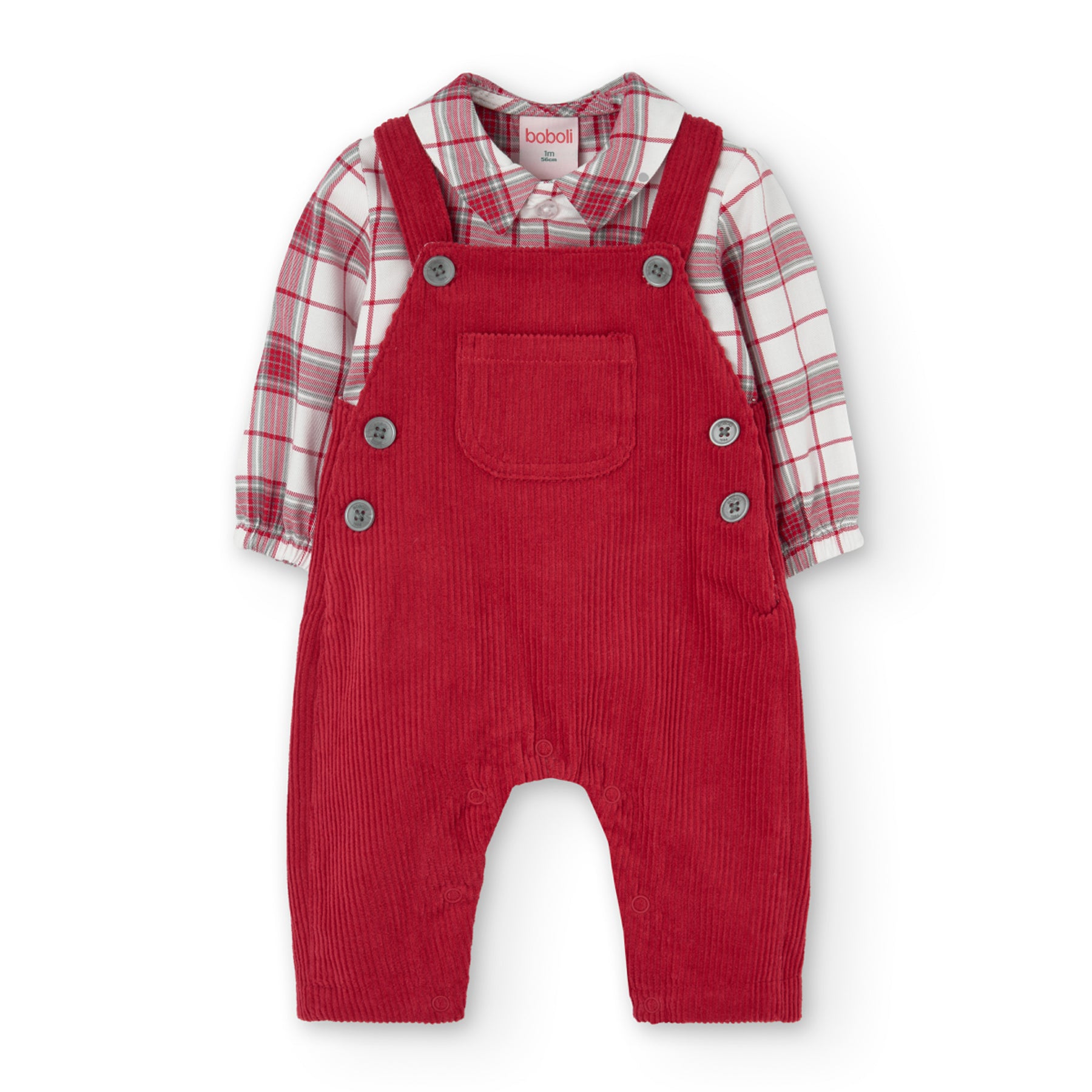 Two Pieces Baby Boy Christmas Outfit at Bonjour Baby Baskets