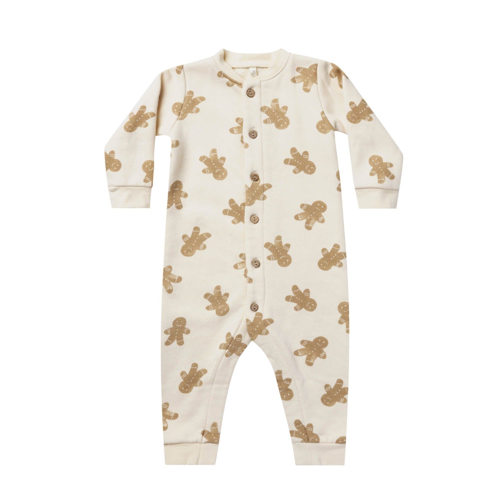 Gingerbread Baby Romper by Rylee and Cru at Bonjour Baby Baskets