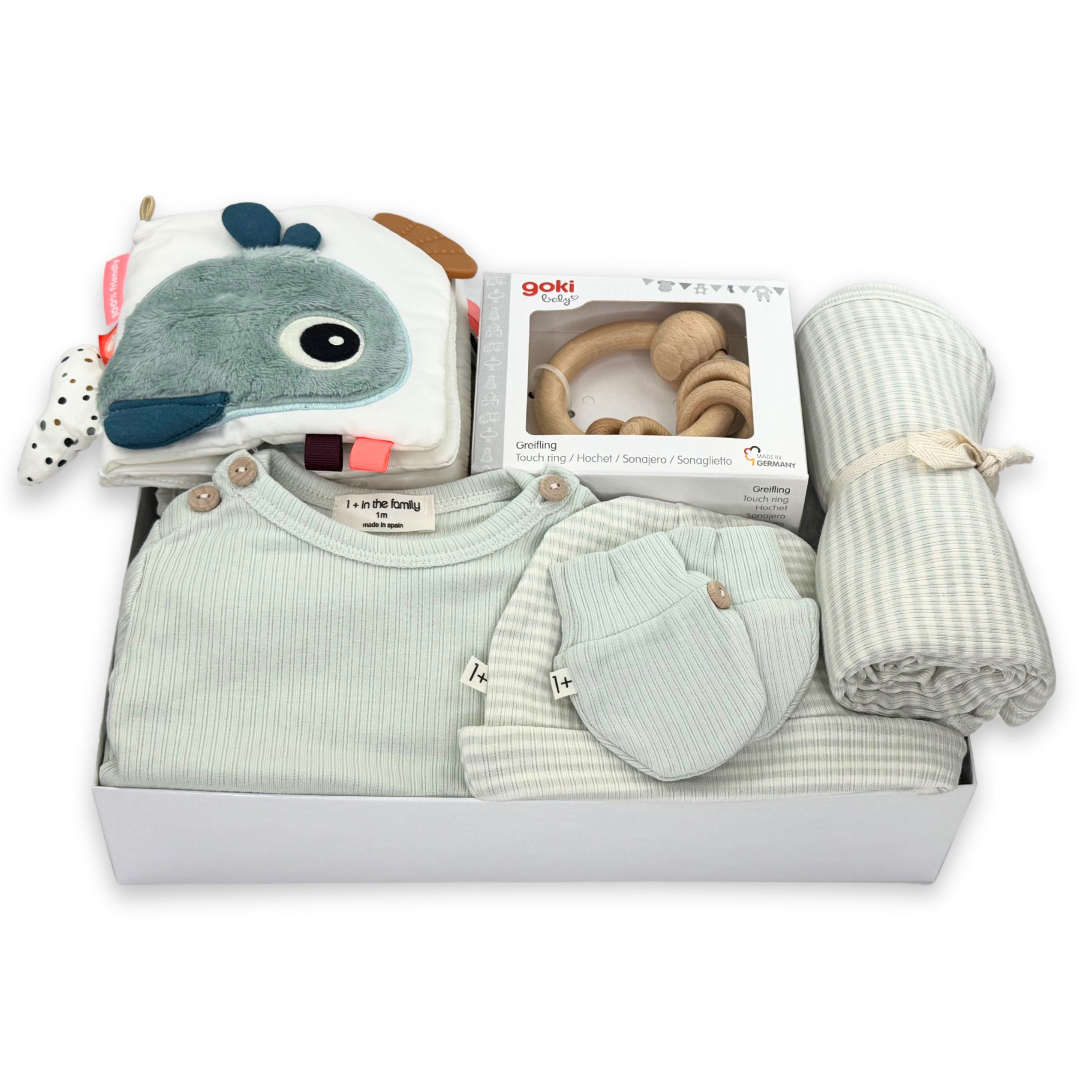 Neutral Baby Gift Box - Aqua