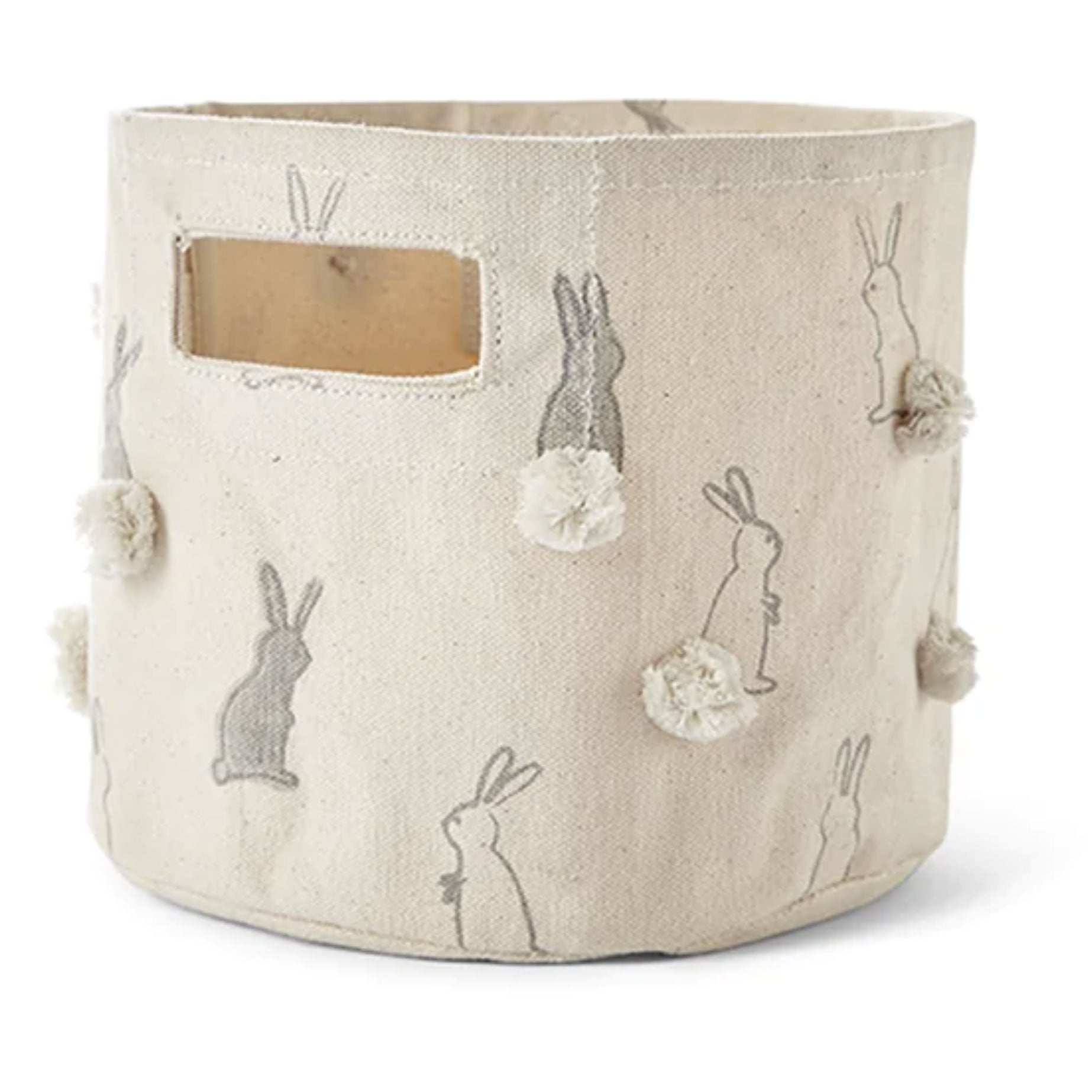 Pehr Mini Printed Storage Container - Bunny Hop at Bonjour Baby Baskets