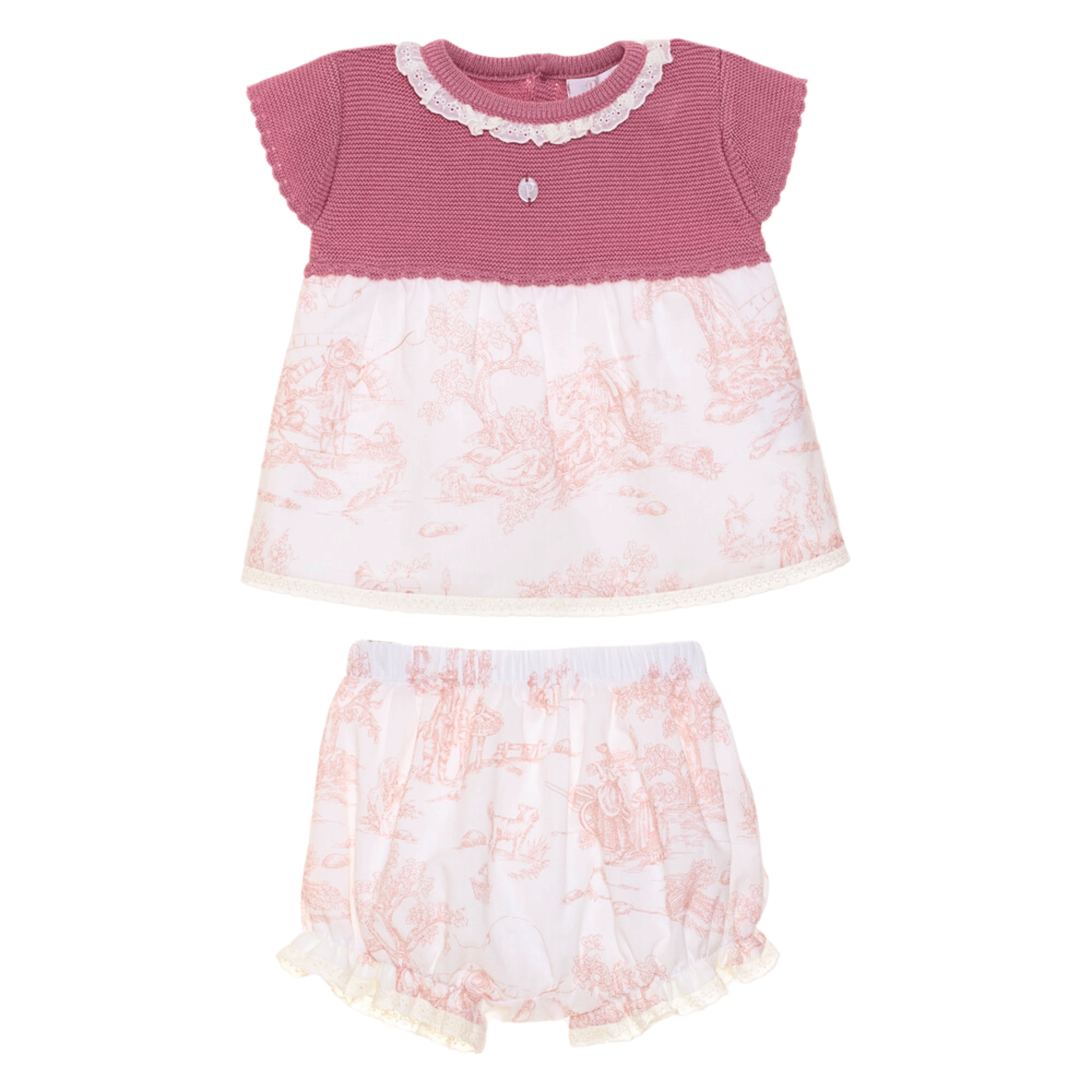 Patachou Two Piece Baby Girl Gift Set