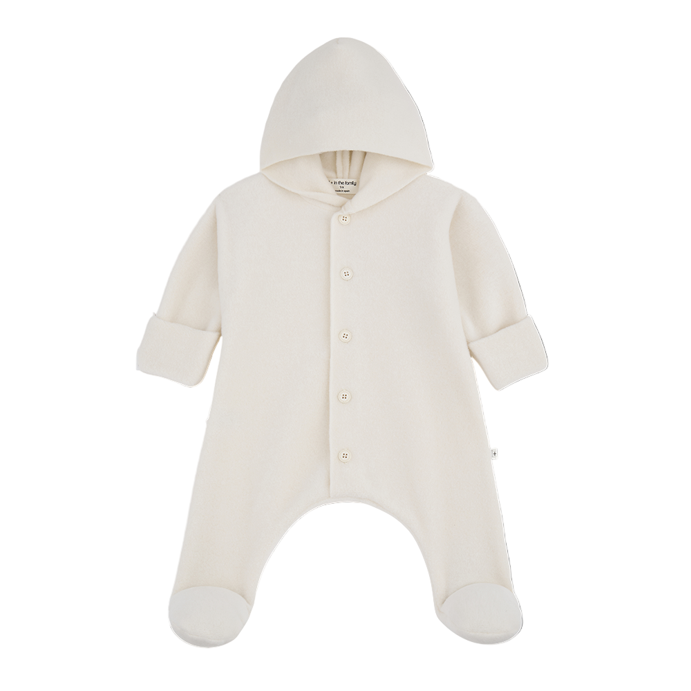 1+ in the Family cozy baby romper at Bonjour Baby Baskets