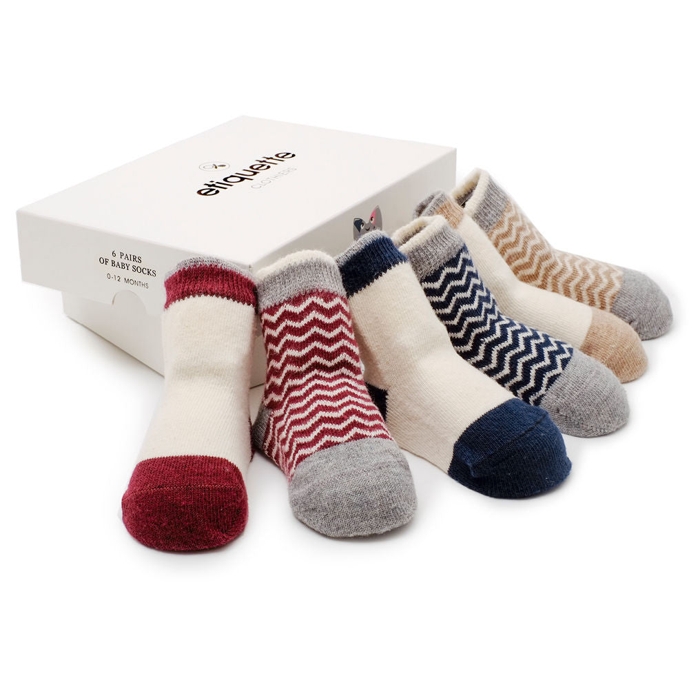 Baby Socks Heritage Bundle 6 Pack