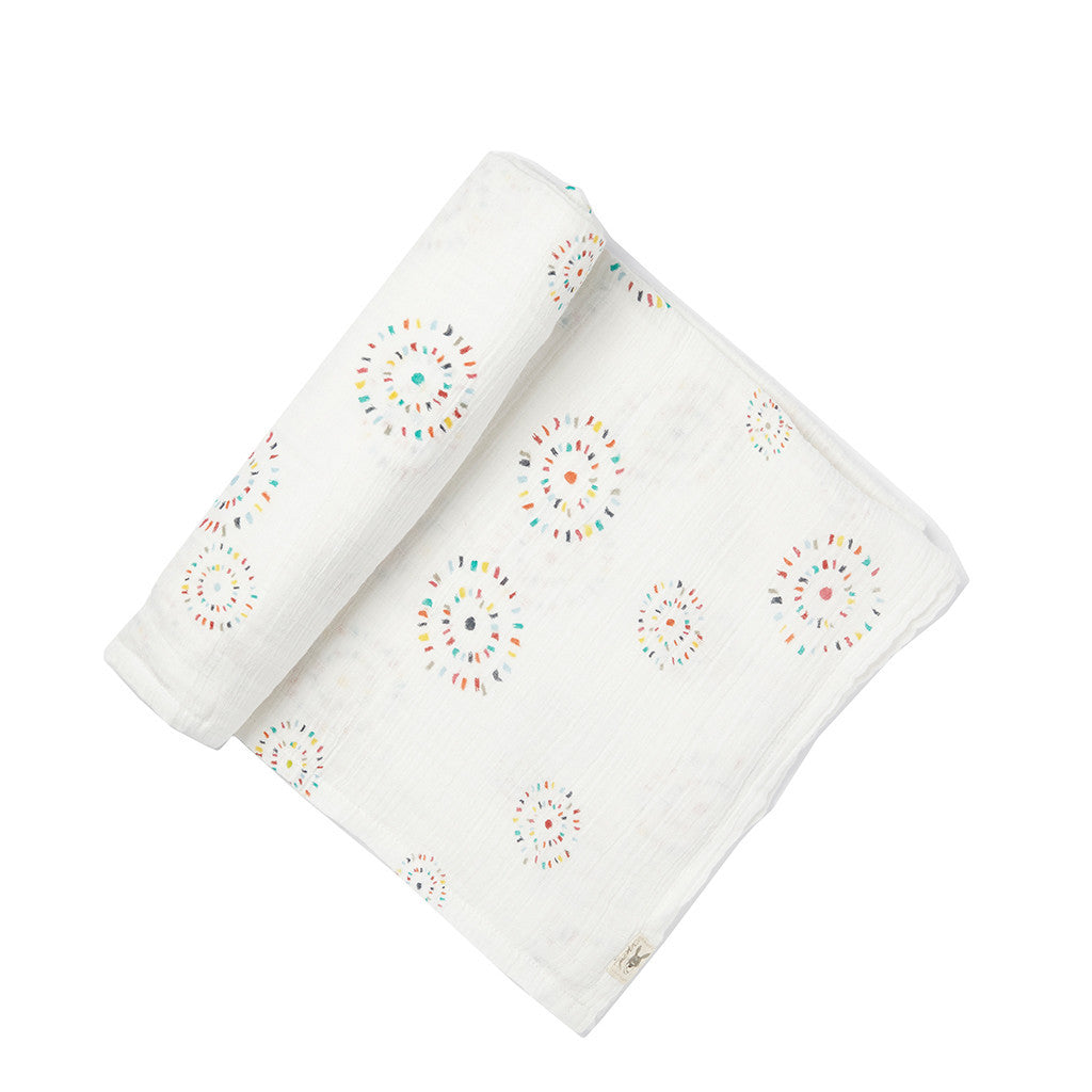 Swaddle Blanket Color Wheels