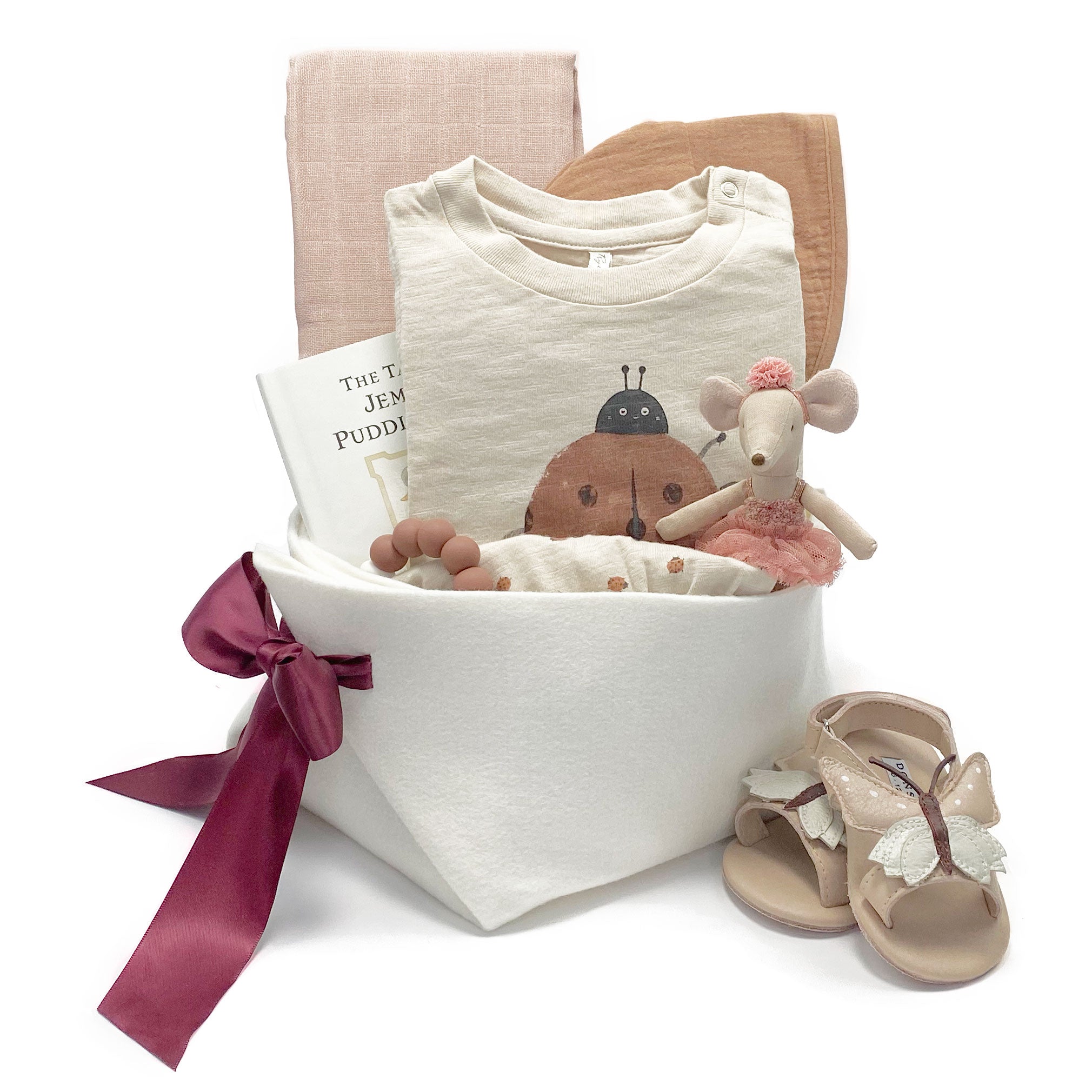 Baby Gift Basket Featuring Rylee and Cru - Best Corporate Baby gifts