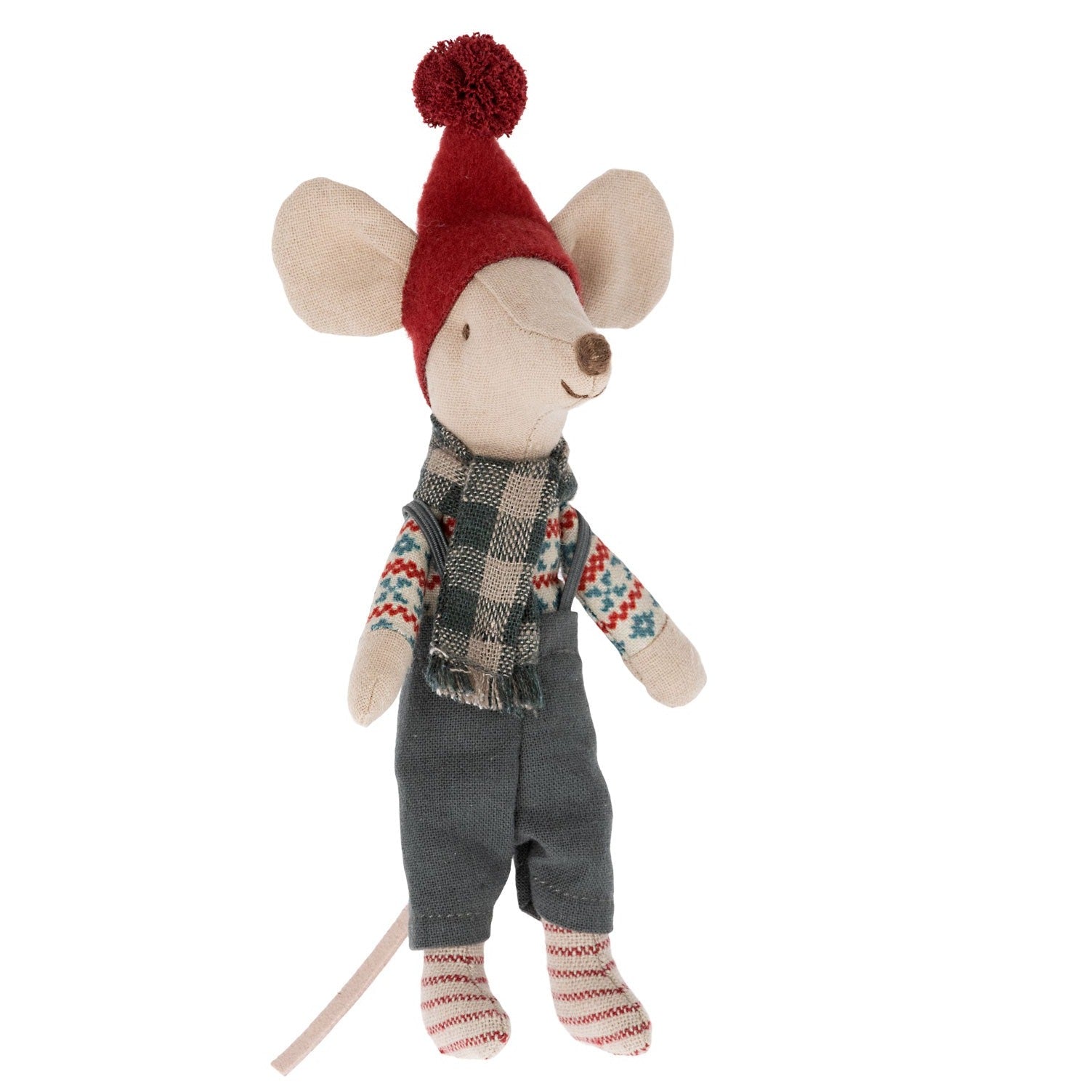Maileg Christmas Mouse Big Brother at Bonjour Baby Baskets