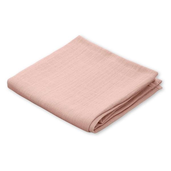 Organic Muslin Blankie in Blush - Luxury Baby Gifts