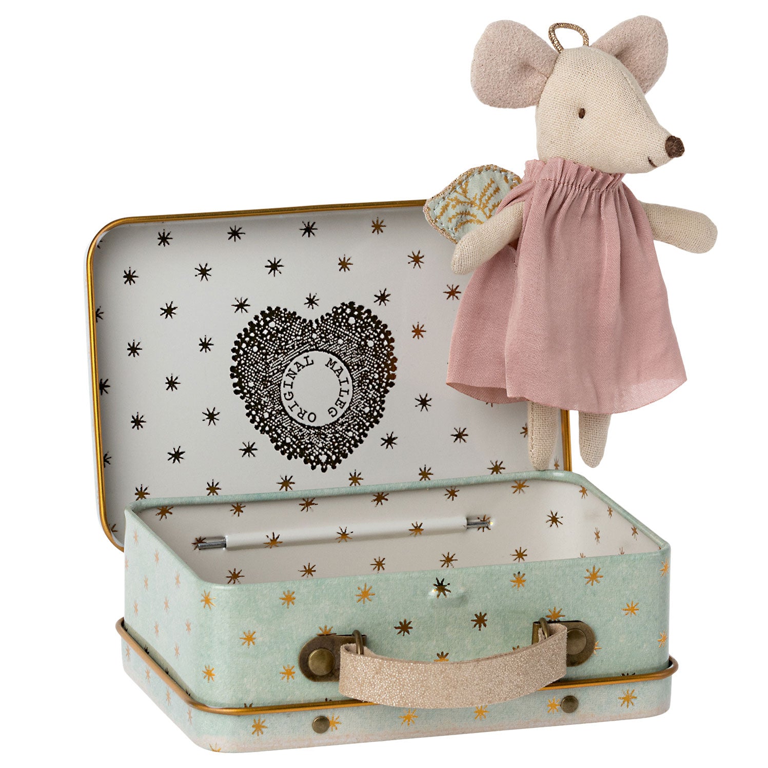 Maileg Guardian Angel Mouse at Bonjour Baby Baskets