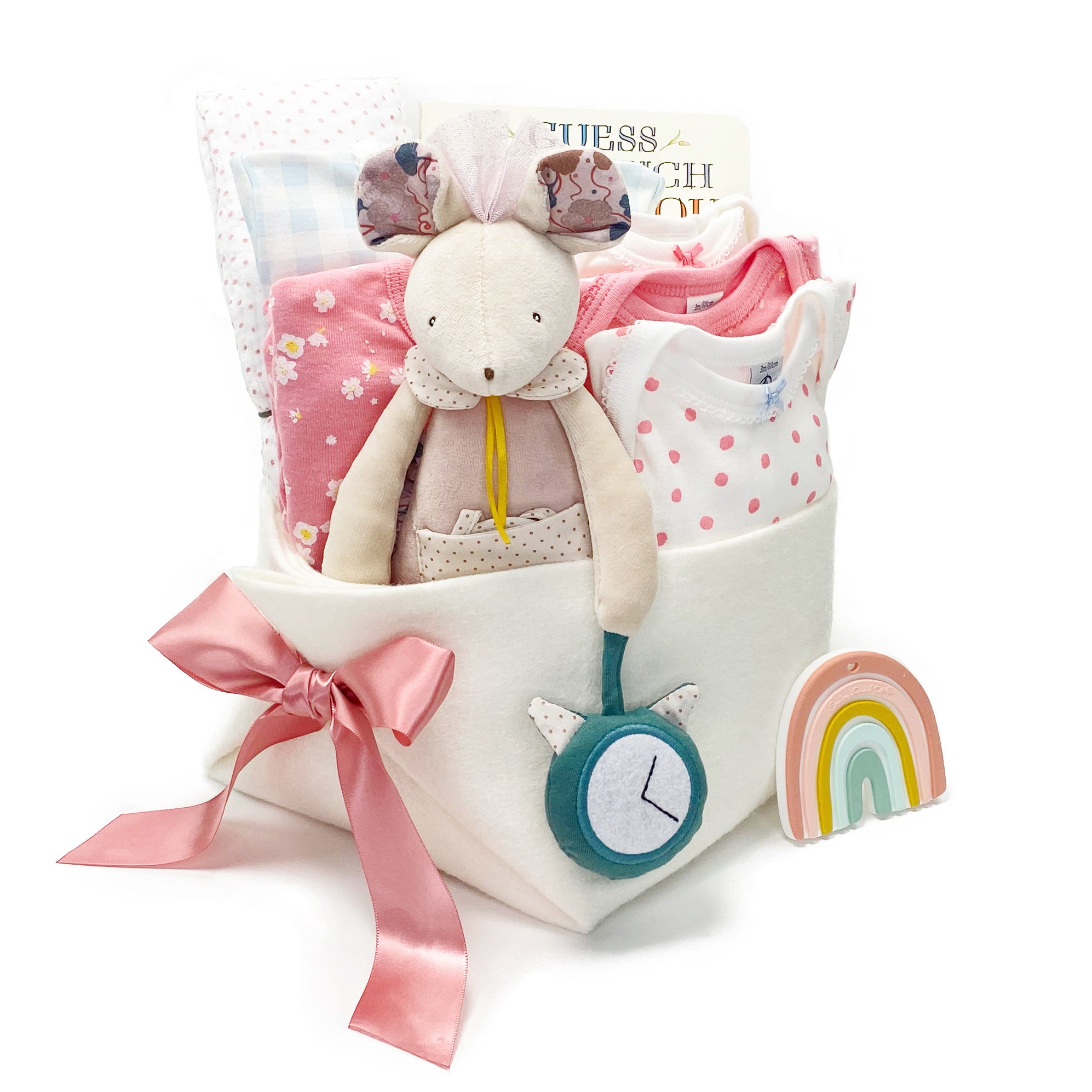 Petit Bateau Luxury Baby Gift Gift Basket, perfect for a Corporate Baby Gift