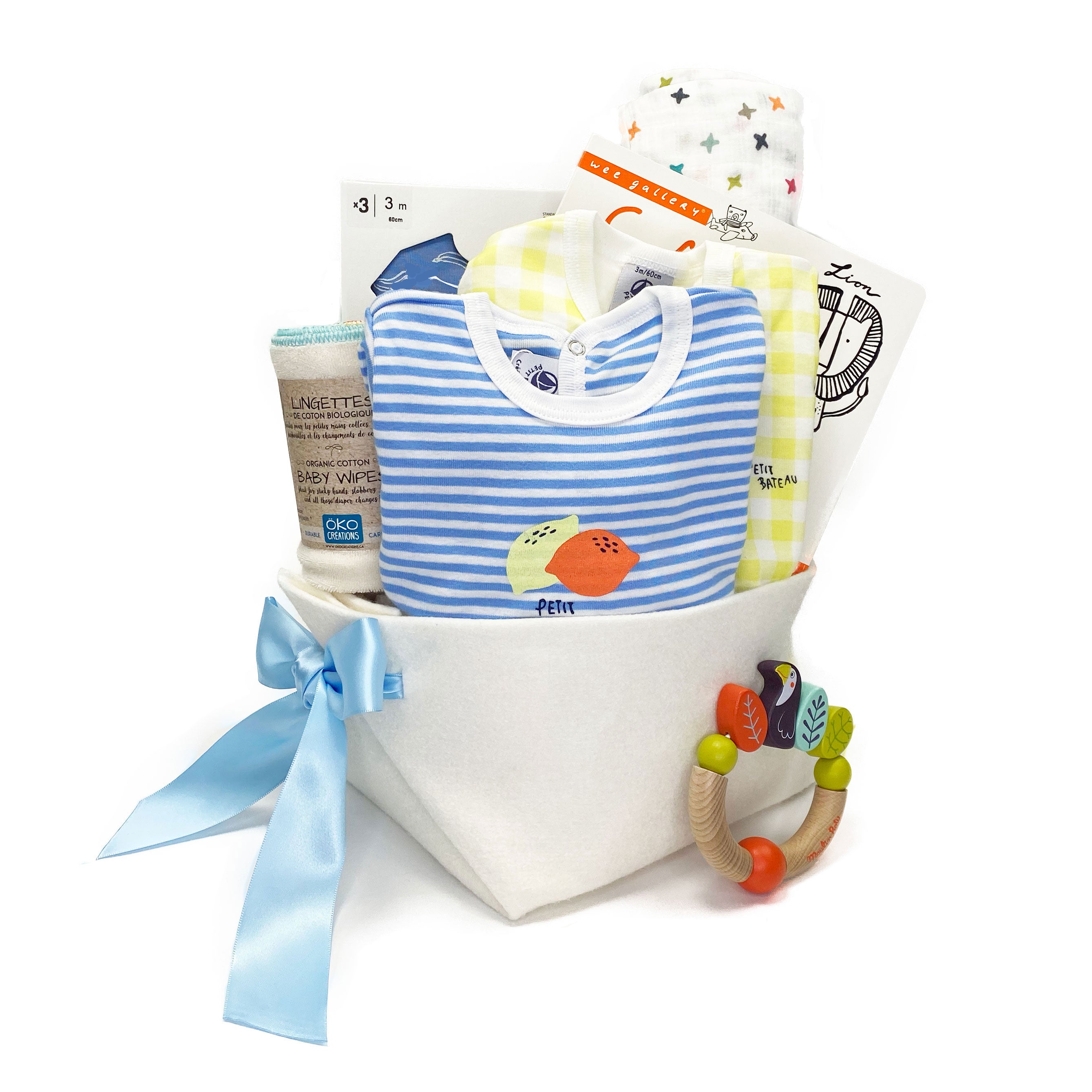 Petit Bateau Luxury Baby Gift Gift Basket