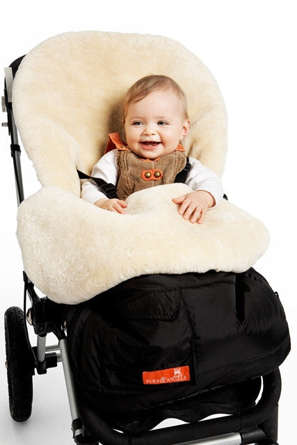 Elks and Angels Sheepskin Travel Bag Snuggle Pod Bonjour Baby Baskets Luxury Baby Gifts
