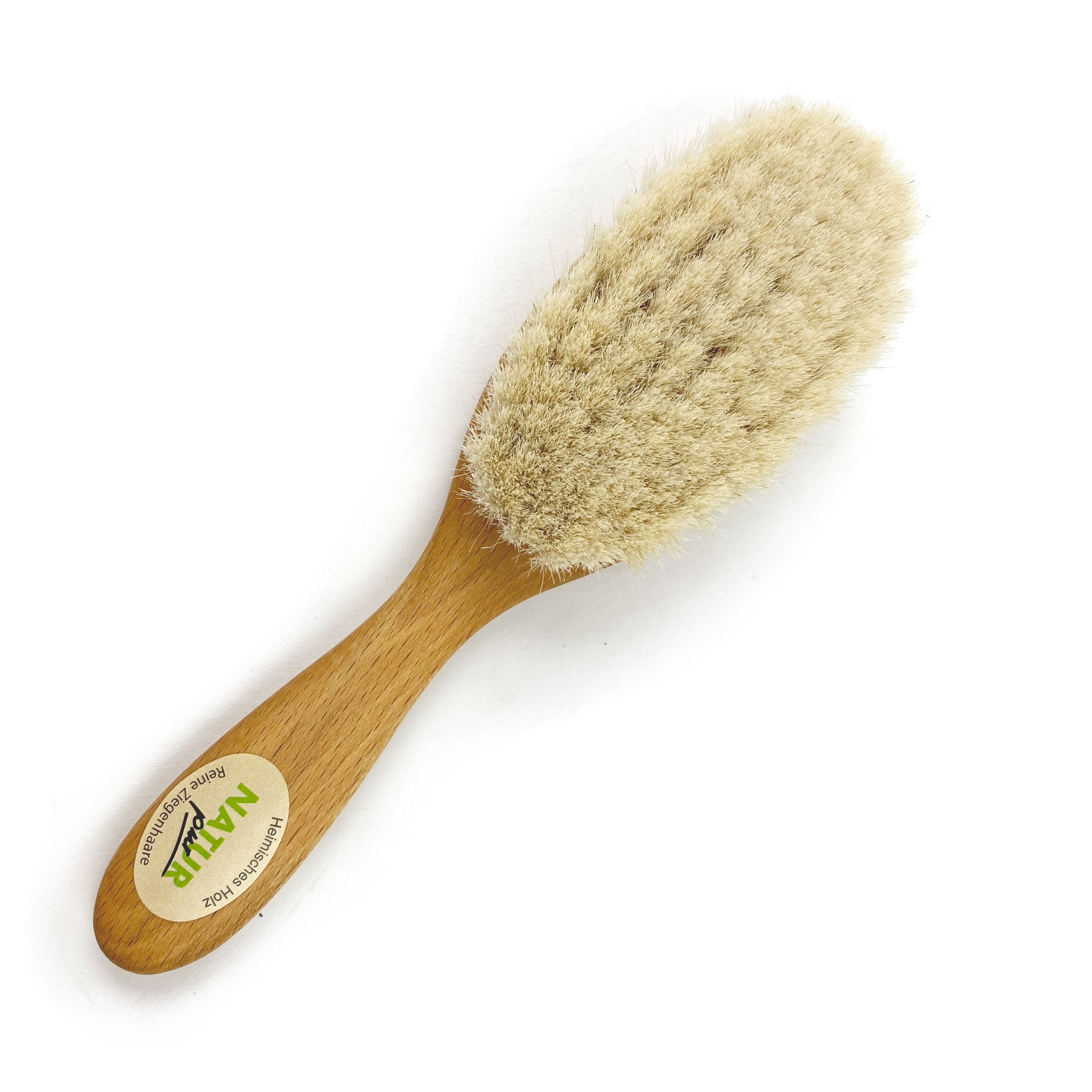 Natural baby brush made in Germany at Bonjour Baby Baskets