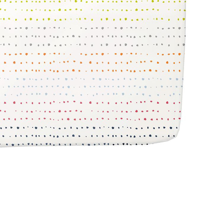 Crib Sheet Painted Dots