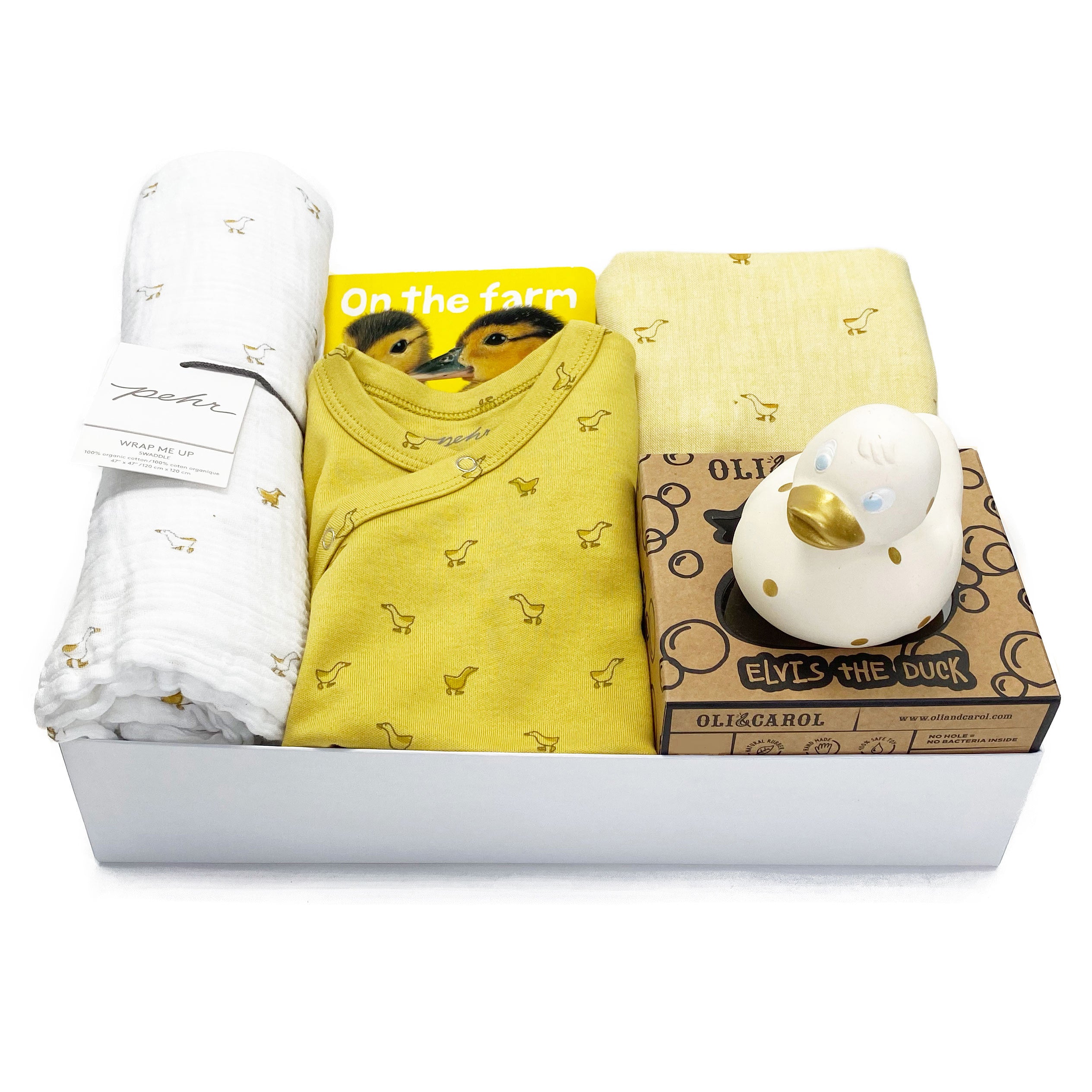 Hatchlings Baby Gift Box at Bonjour Baby Baskets - Luxury Baby Gifts
