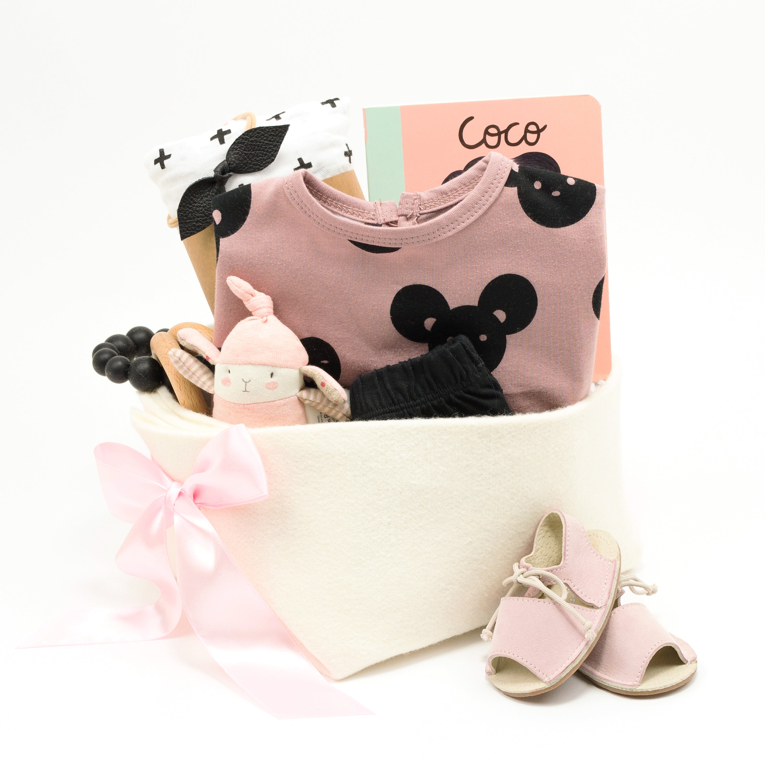 Huxbaby Trendy Baby Gift Basket, perfect for your Corporate Baby Gifts