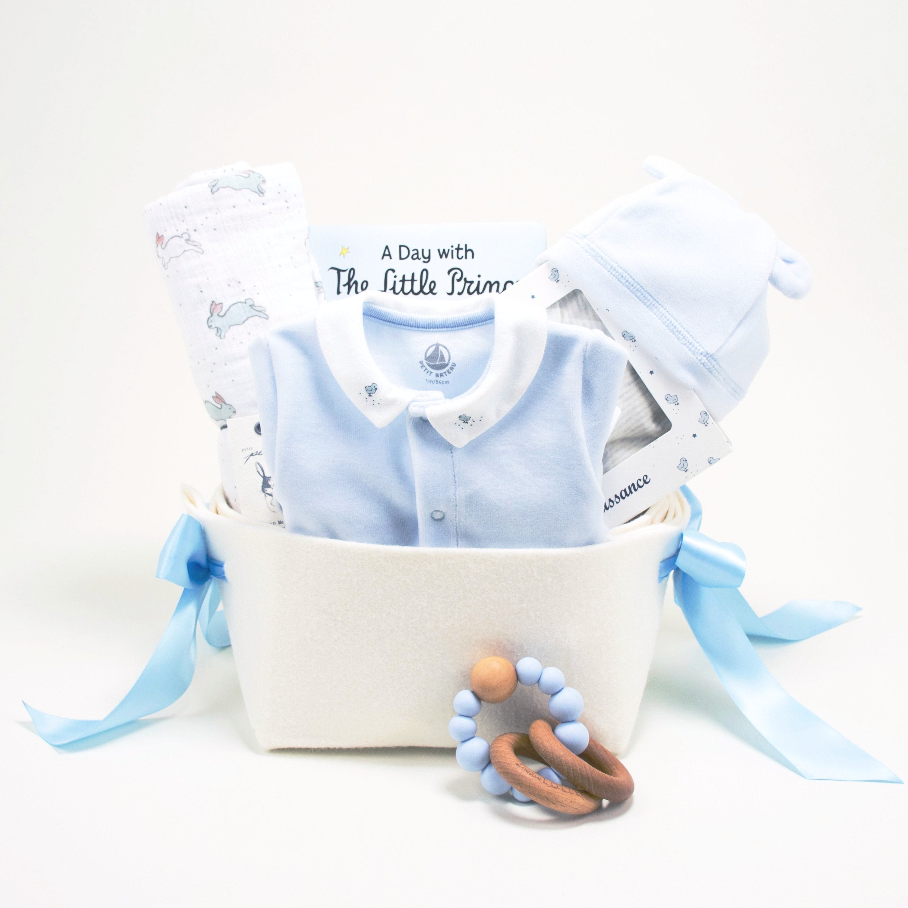 Petit Bateau Luxury Baby Boy Gift Basket