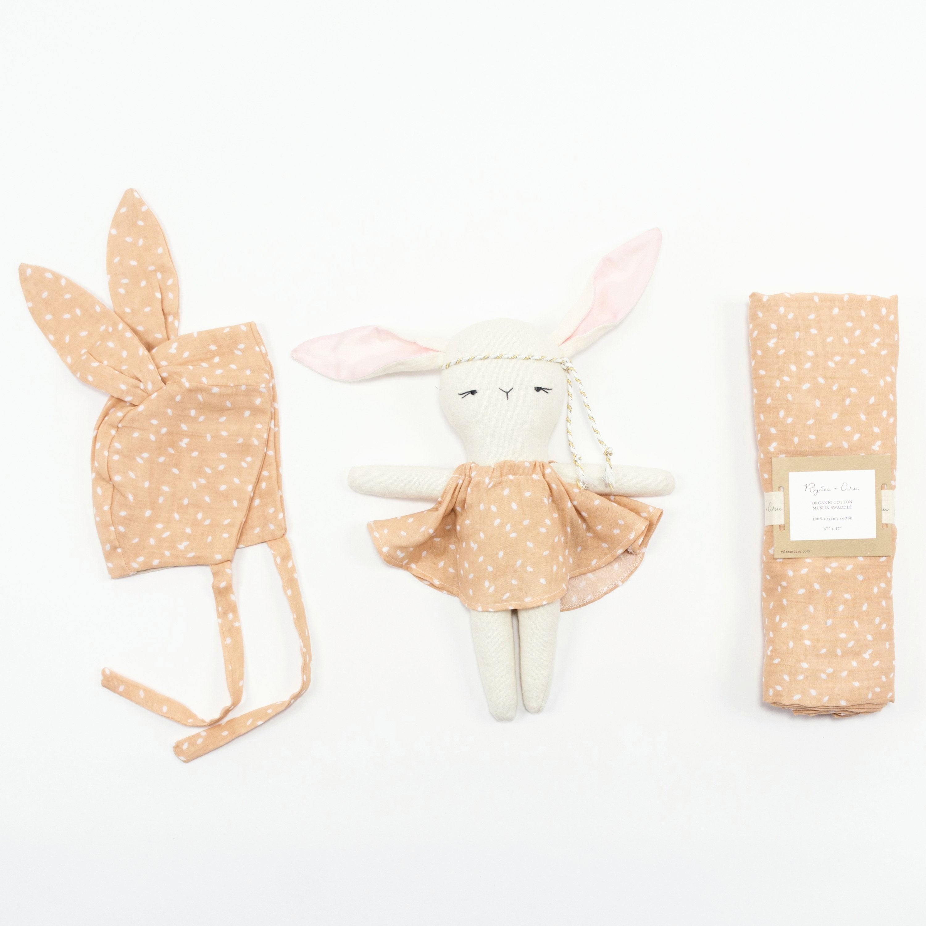 Sweet Bunny Baby Girl Gift Box at Bonjour Baby Baskets