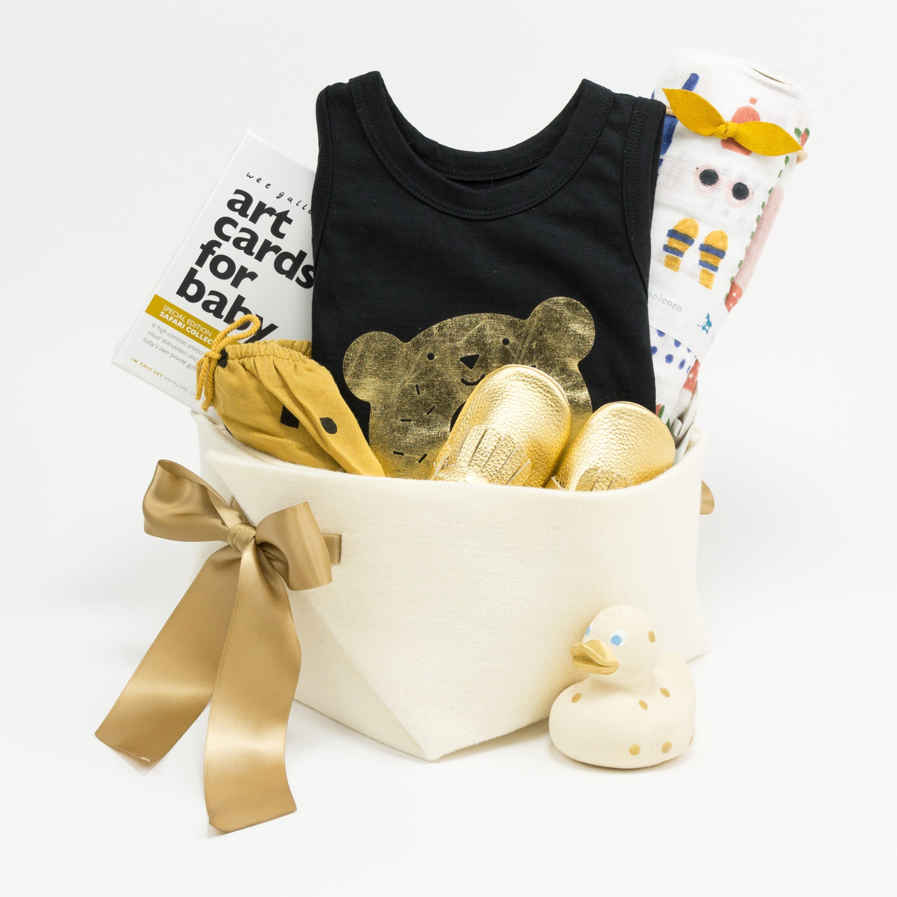 Huxbaby trendy baby gifts at Bonjour Baby Baskets