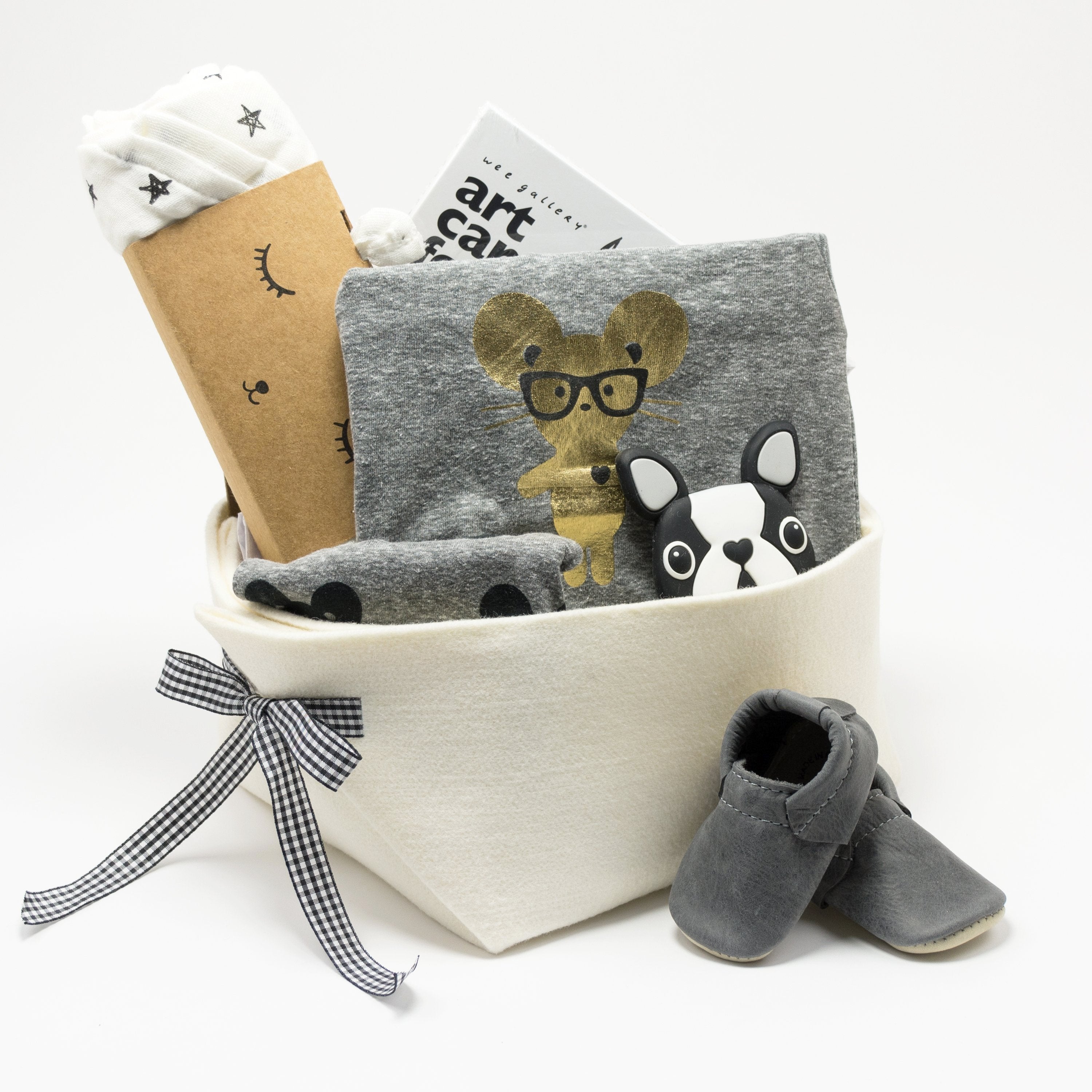Huxbaby trendy baby gifts at Bonjour Baby Baskets
