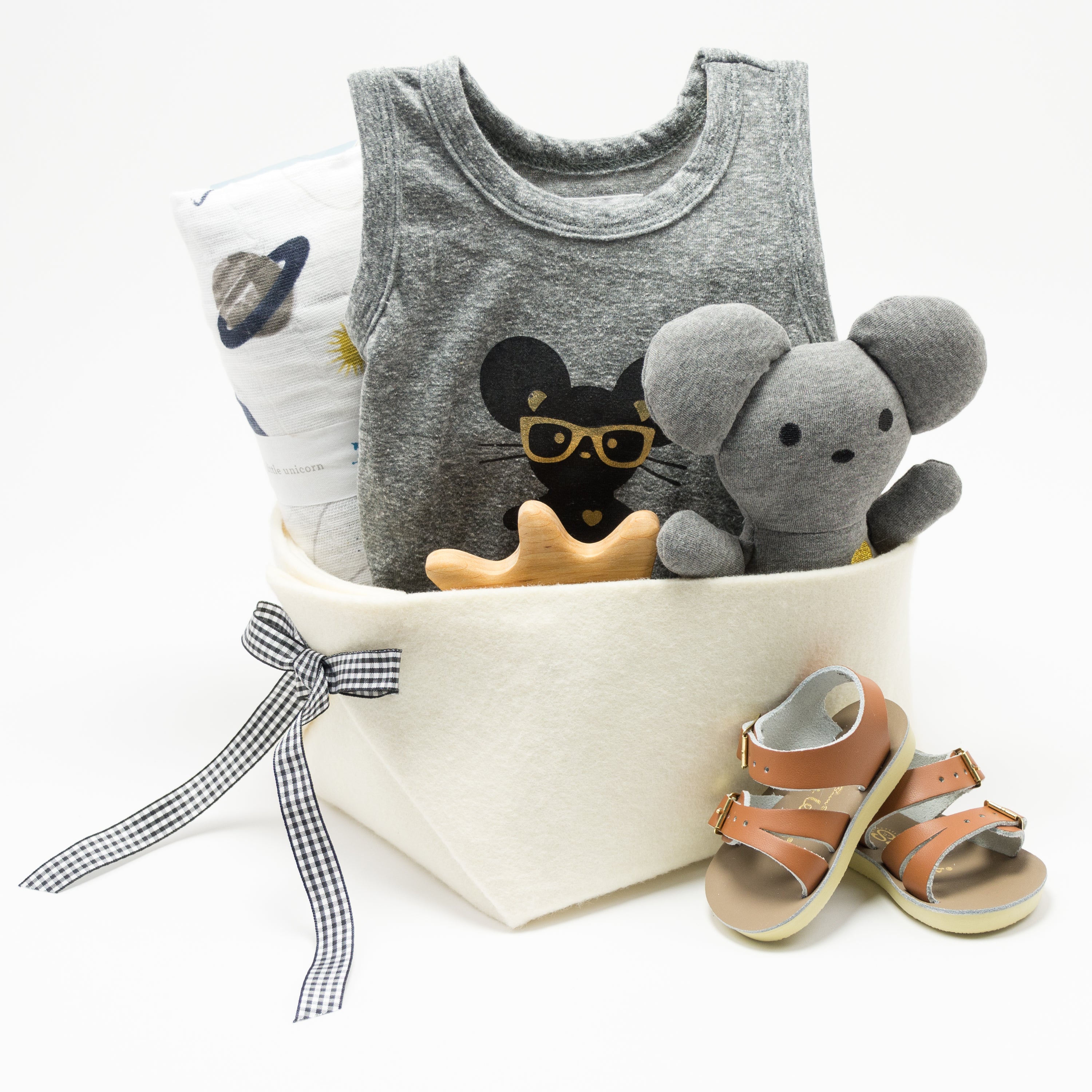 Huxbaby trendy baby gifts at Bonjour Baby Baskets