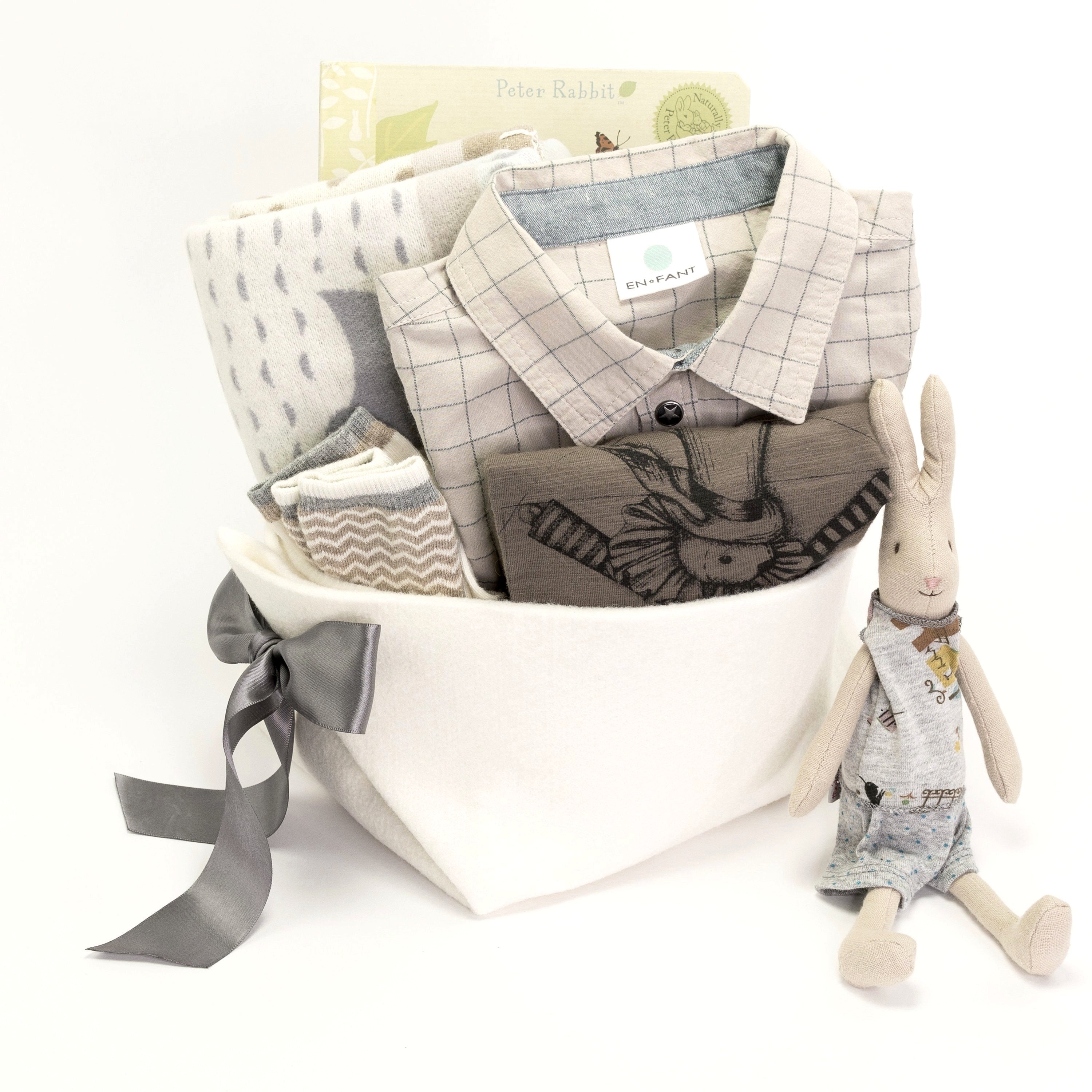 Luxury Baby Boy Gift Basket