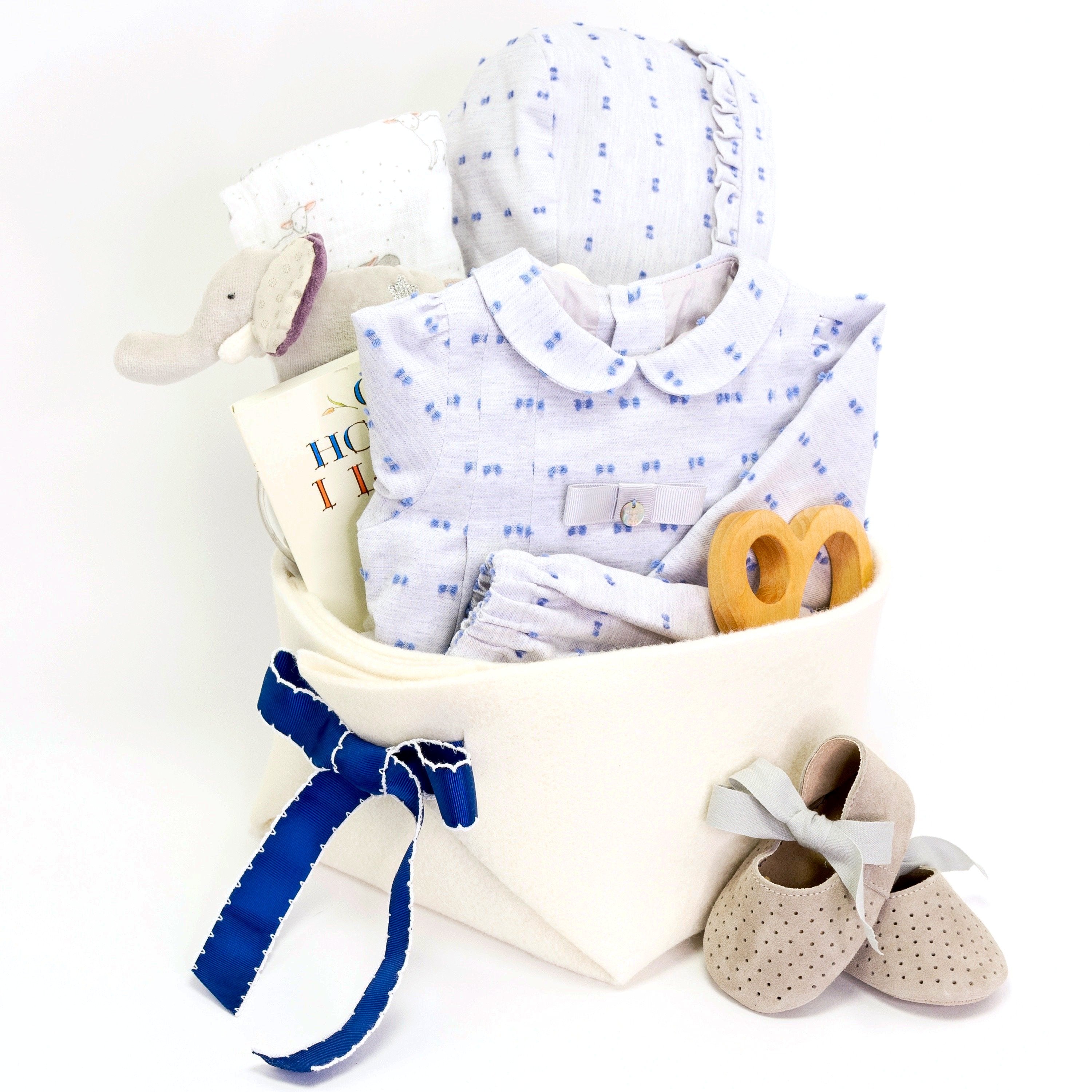 Luxury Baby Girl Gift Basket, perfect Corporate Baby Gift
