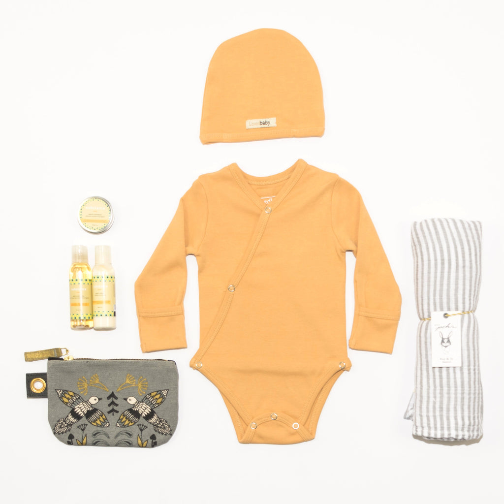 Love You Baby Gift Box Mustard Best Baby Gifts Bonjour Baby