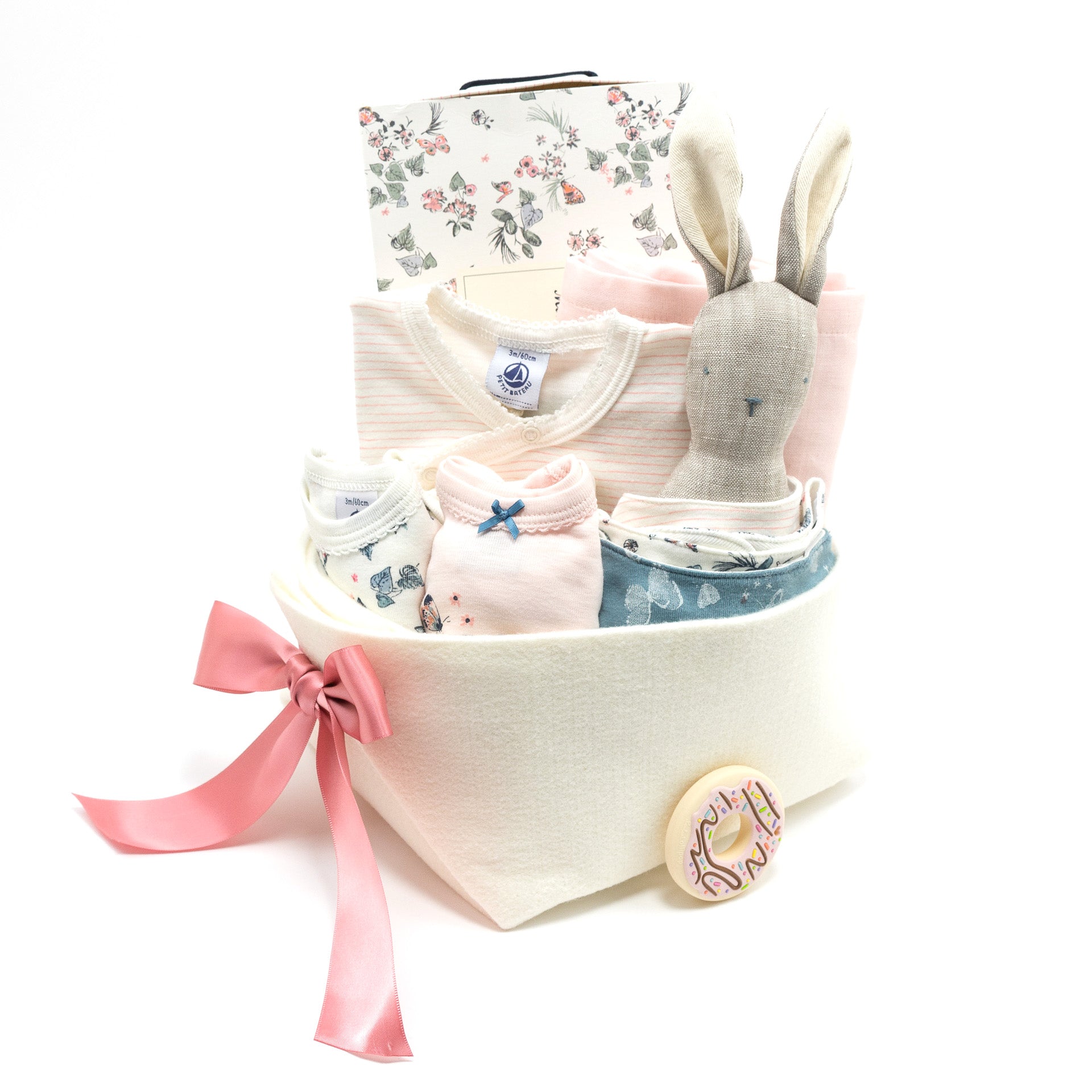 Petit Bateau Luxury Baby Gift Gift Basket, perfect for all your corporate baby gifts