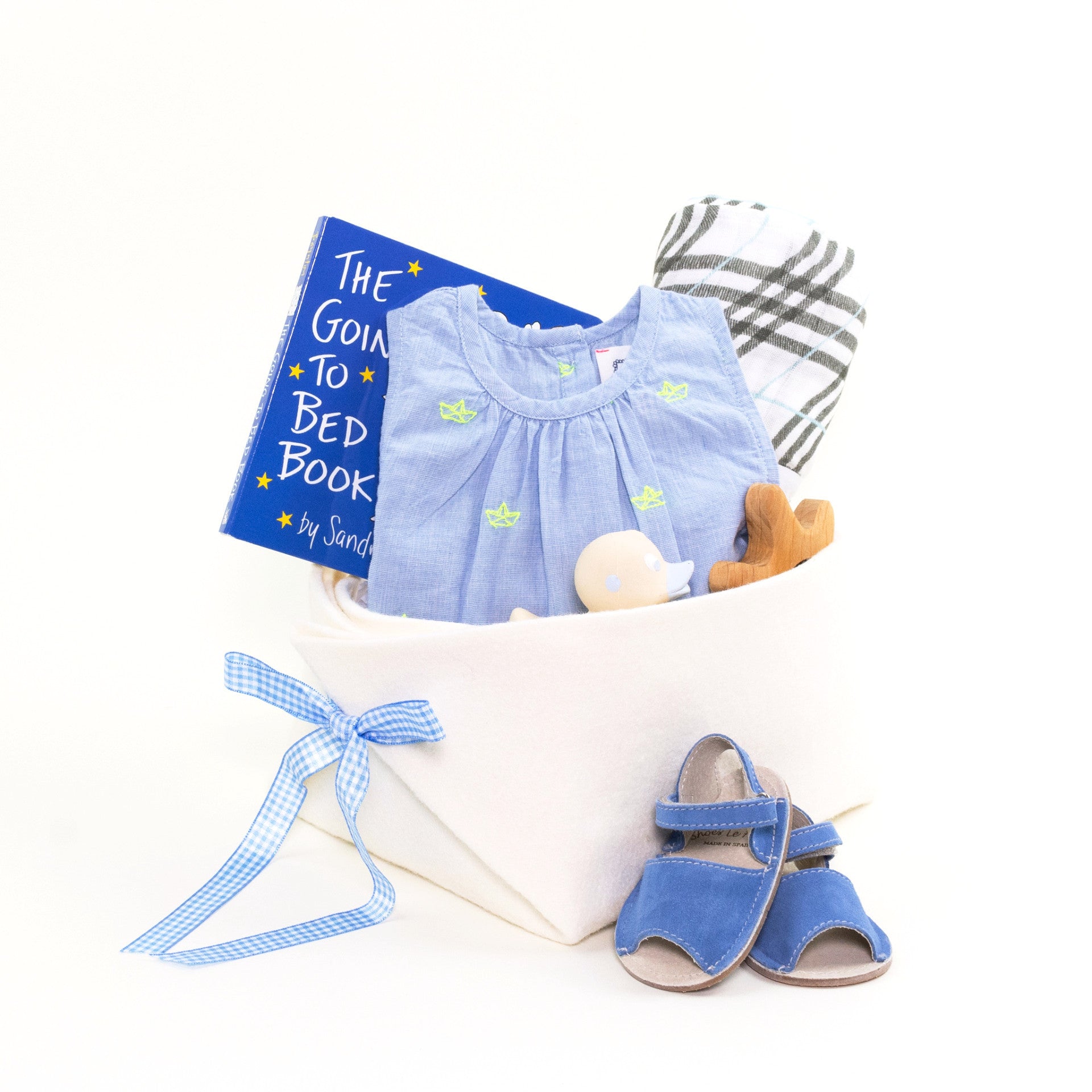 Luxury Baby Gift Basket by Bonjour Baby Baskets