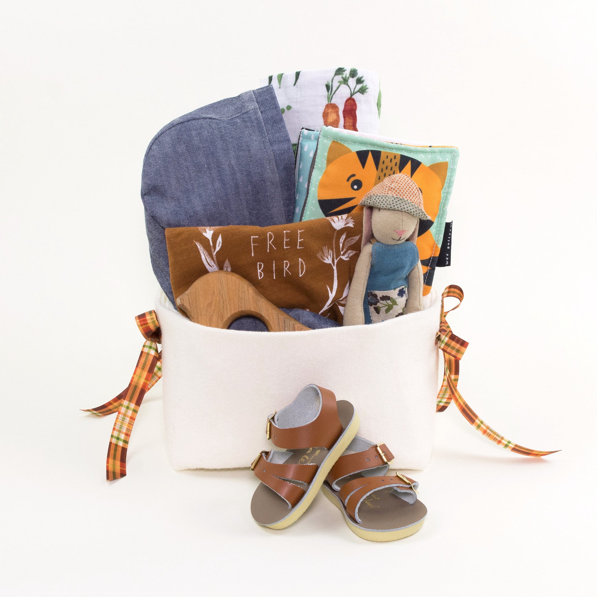 Trendy Baby Gift Basket by Bonjour Baby Baskets