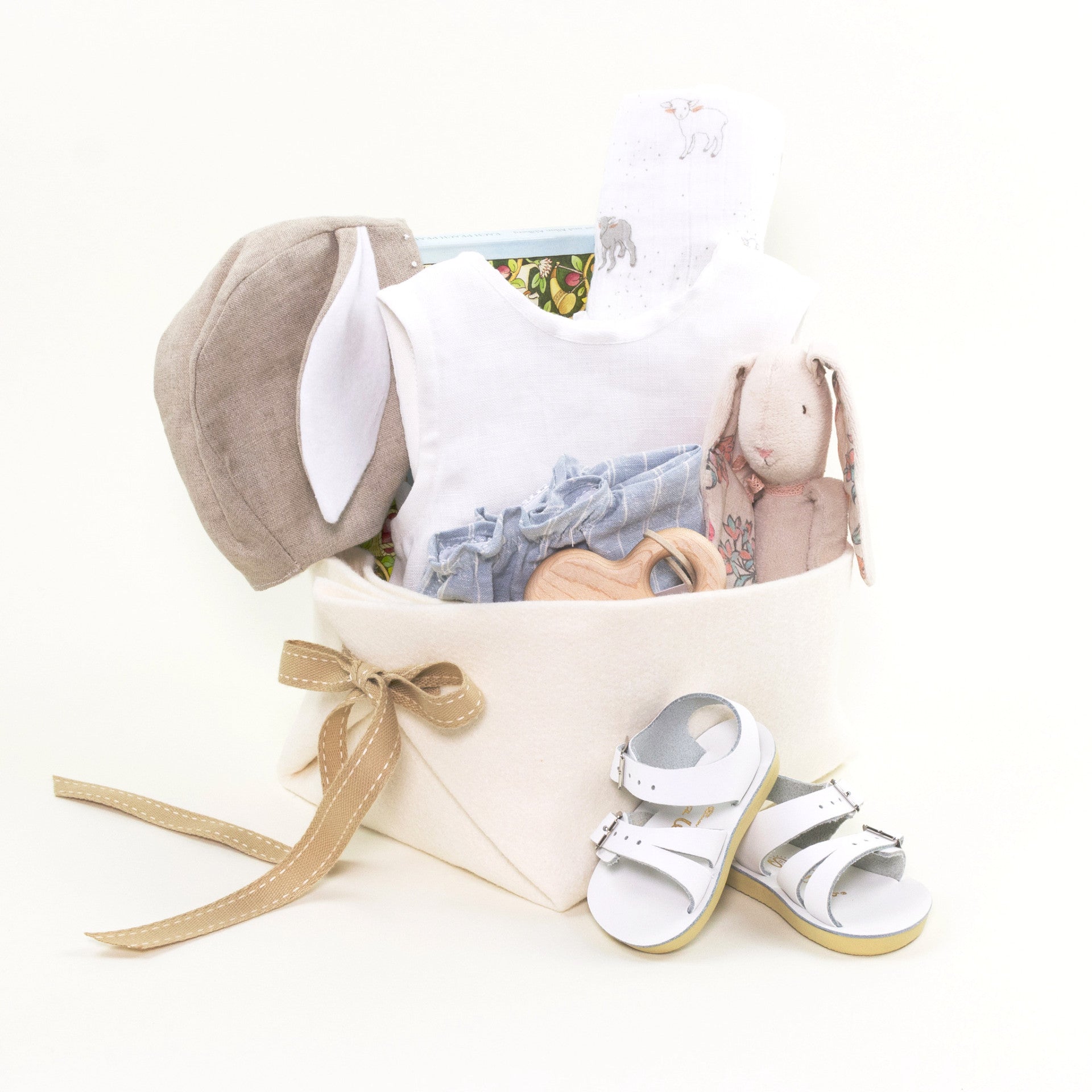Summer Baby Gift Basket by Bonjour Baby Baskets