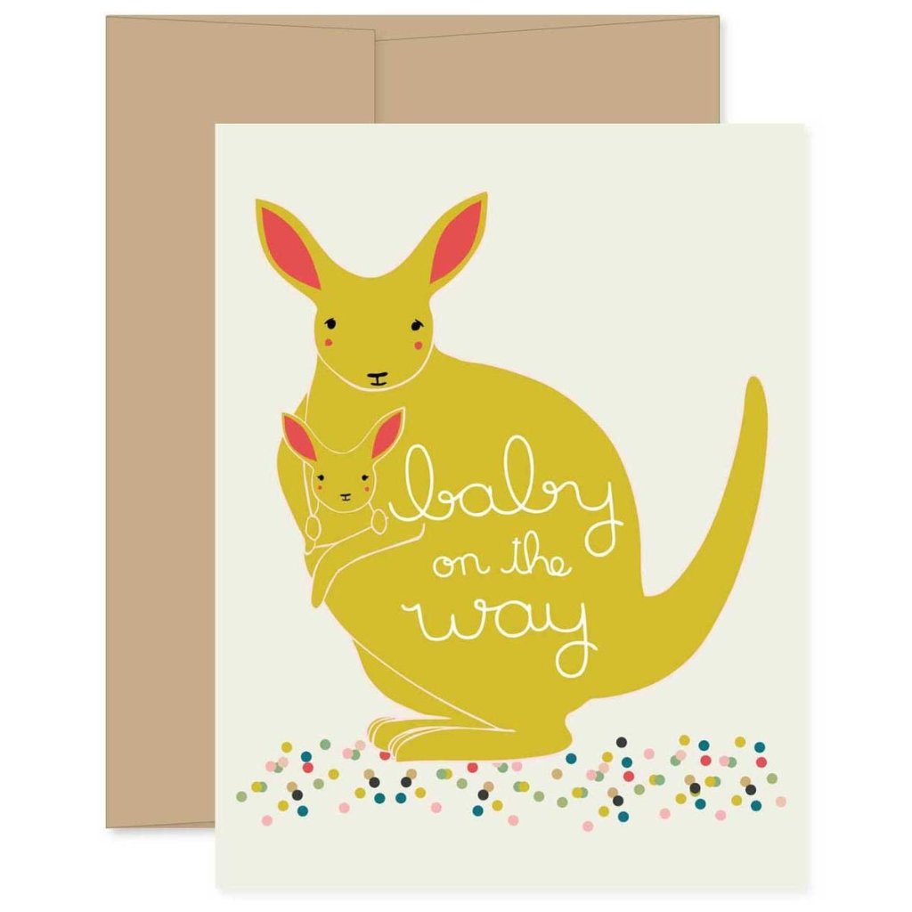 Gingiber Baby Greeting Card at Bonjour Baby Baskets