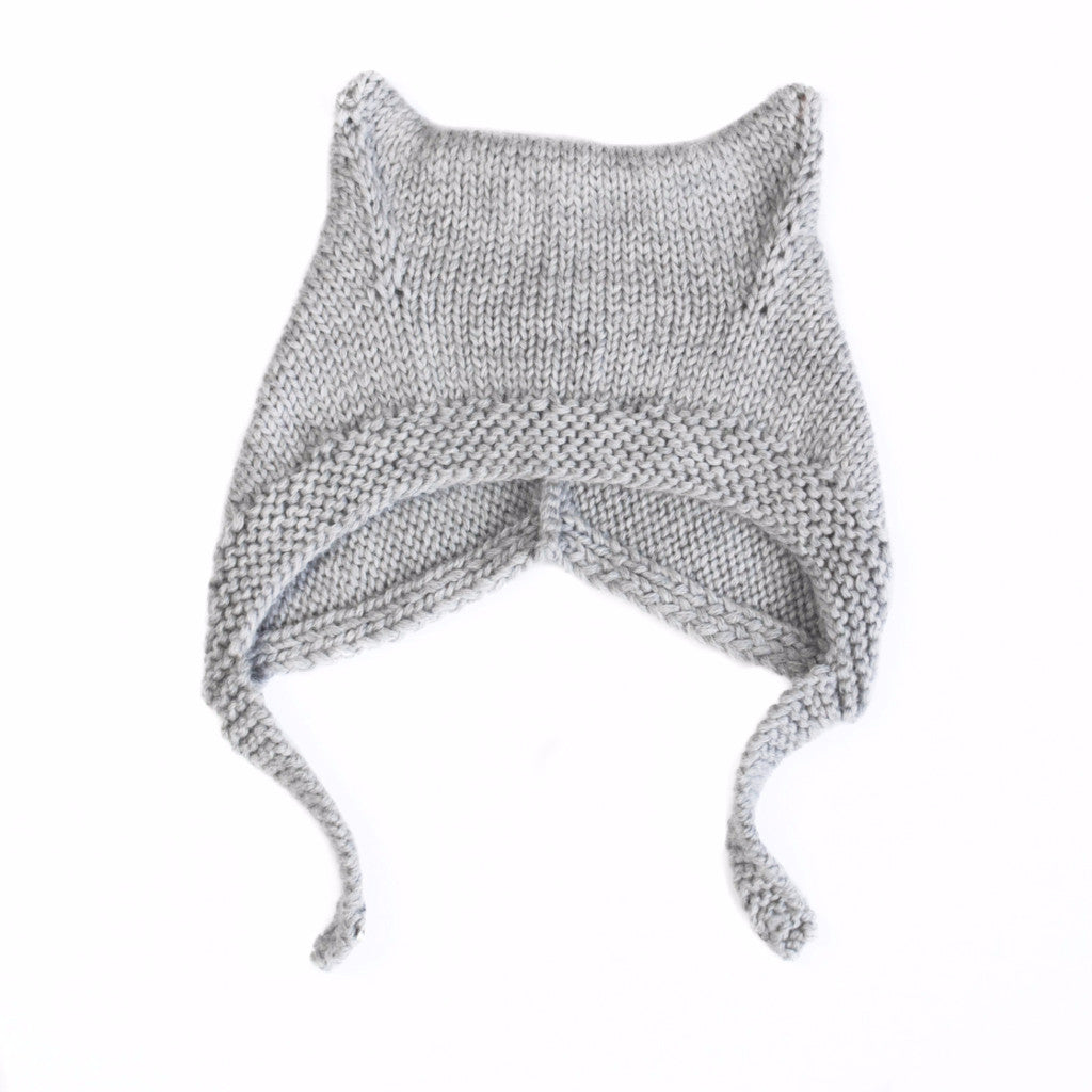 Baby Bat Hat in Merino Wool at Bonjour Baby Baskets