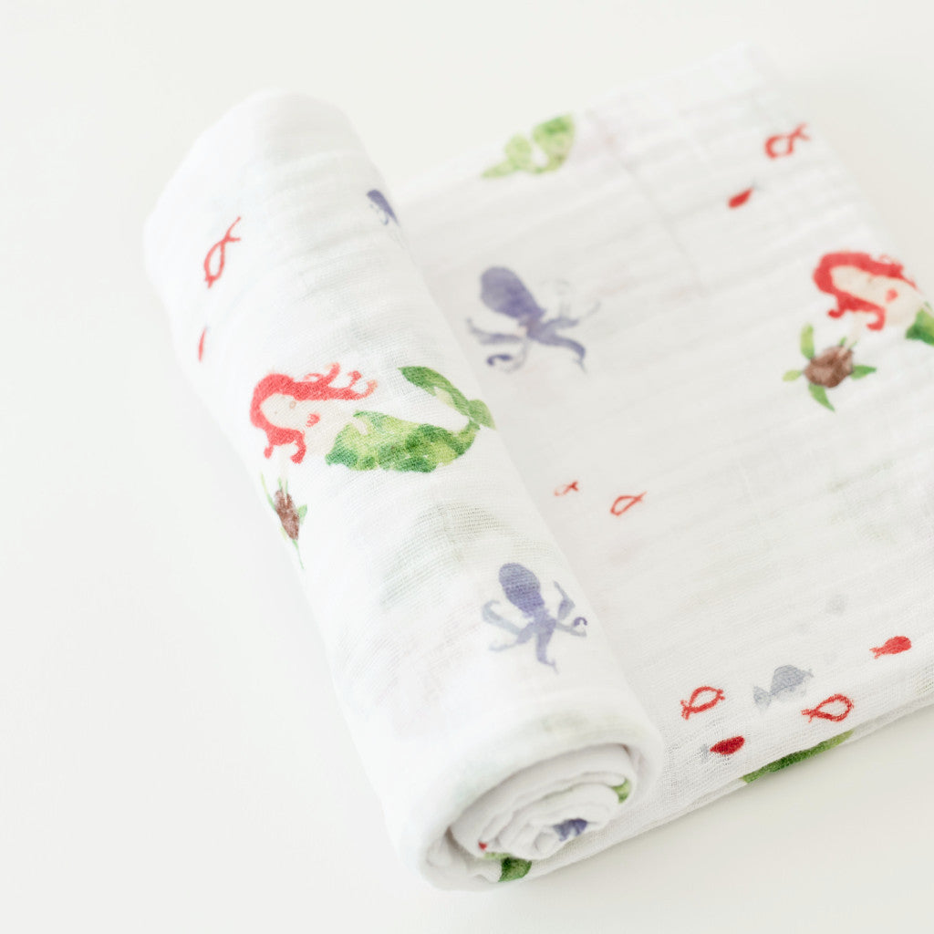 Little Unicorn Blanket Mermaids at Bonjour Baby Baskets