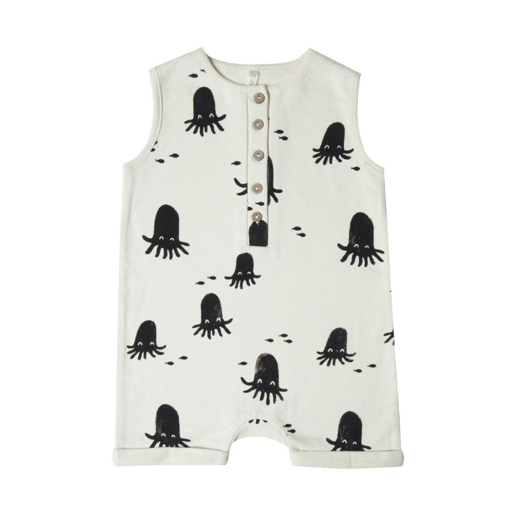 Rylee and Cru octopus romper at Bonjour Baby Baskets