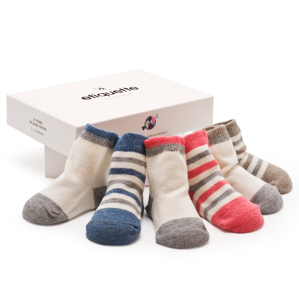 Etiquette Clothiers Baby Socks at Bonjour Baby Baskets