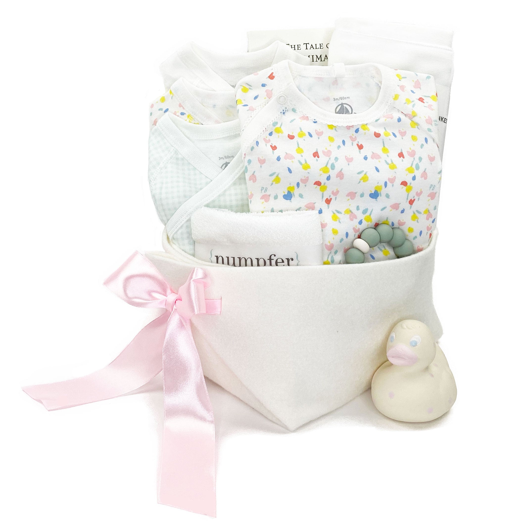 Luxury Baby Boy Gift Basket at Bonjour Baby Baskets featuring Petit Bateau