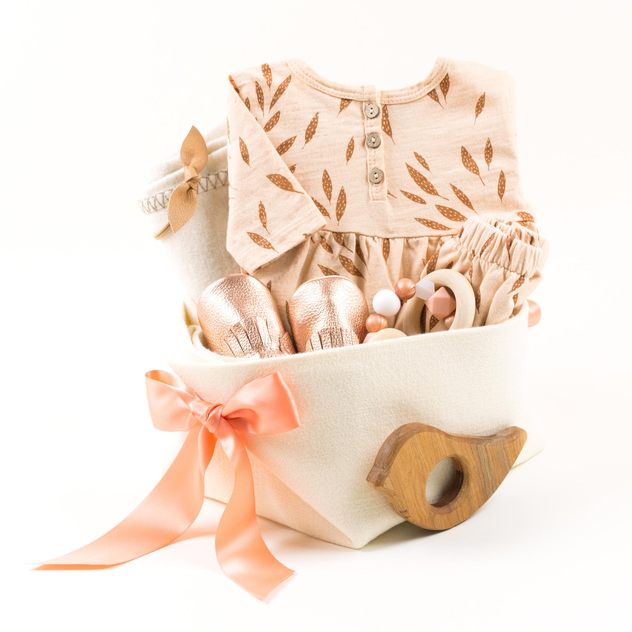 Bonjour Baby Baskets Luxury Baby Girl Gift Basket