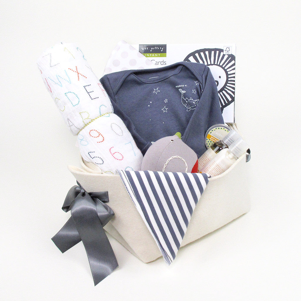 Glowing Stars Inspired Baby Gift Baskets