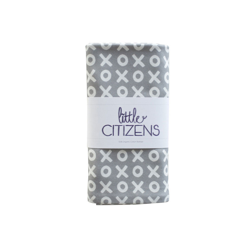Organic Swaddle Blanket XO