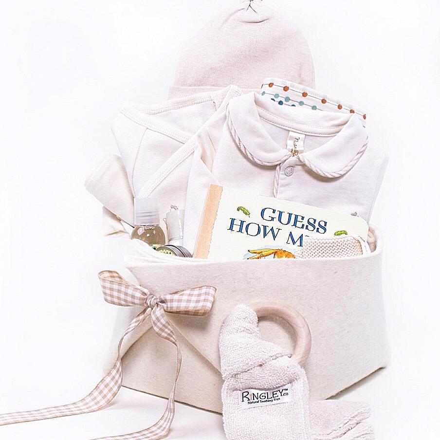Organic Baby Gift at Bonjour Baby Baskets