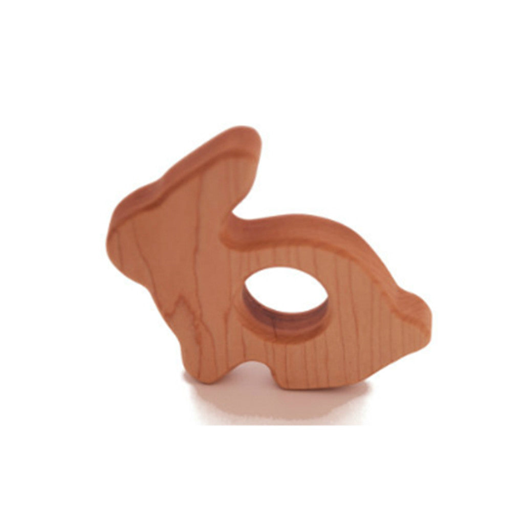 Organic Wooden Teether   Bunny
