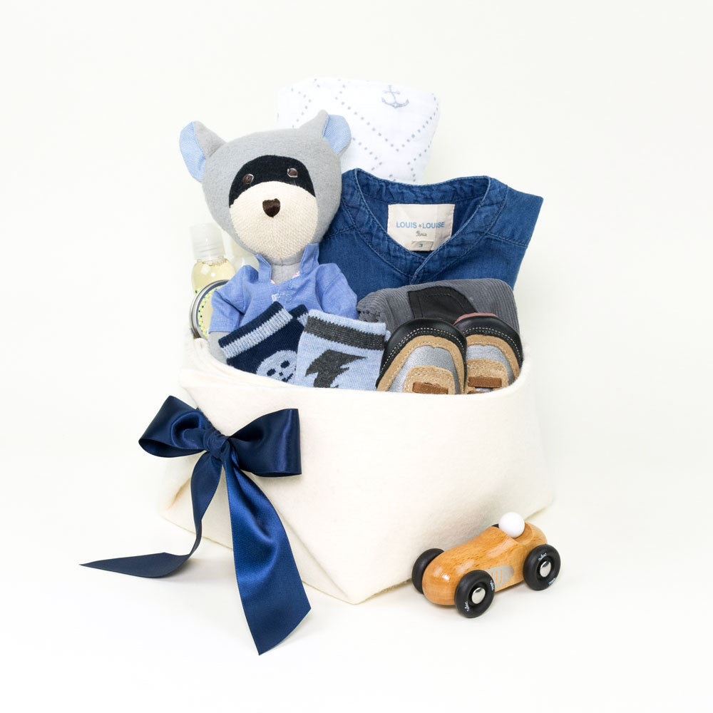 Luxury Baby Boy Gift Basket