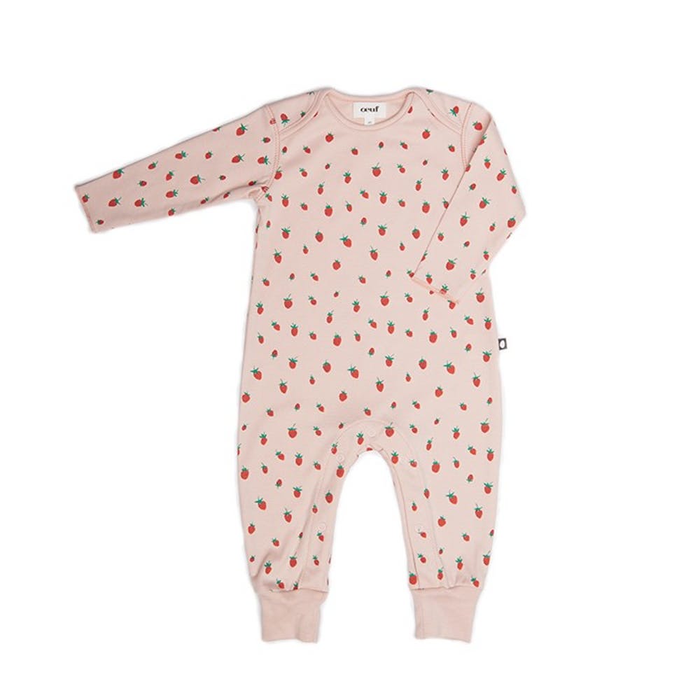 Oeuf Jumper and Bunny Hat Strawberries