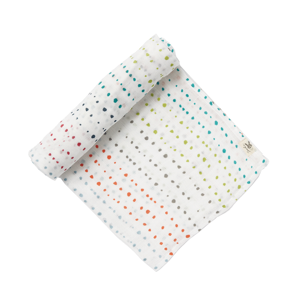 Swaddle Blanket Painted Dots
