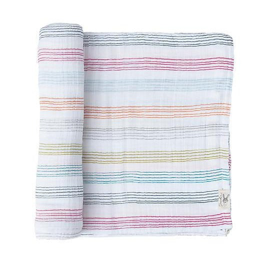 Colour Stripes Swaddle Blanket